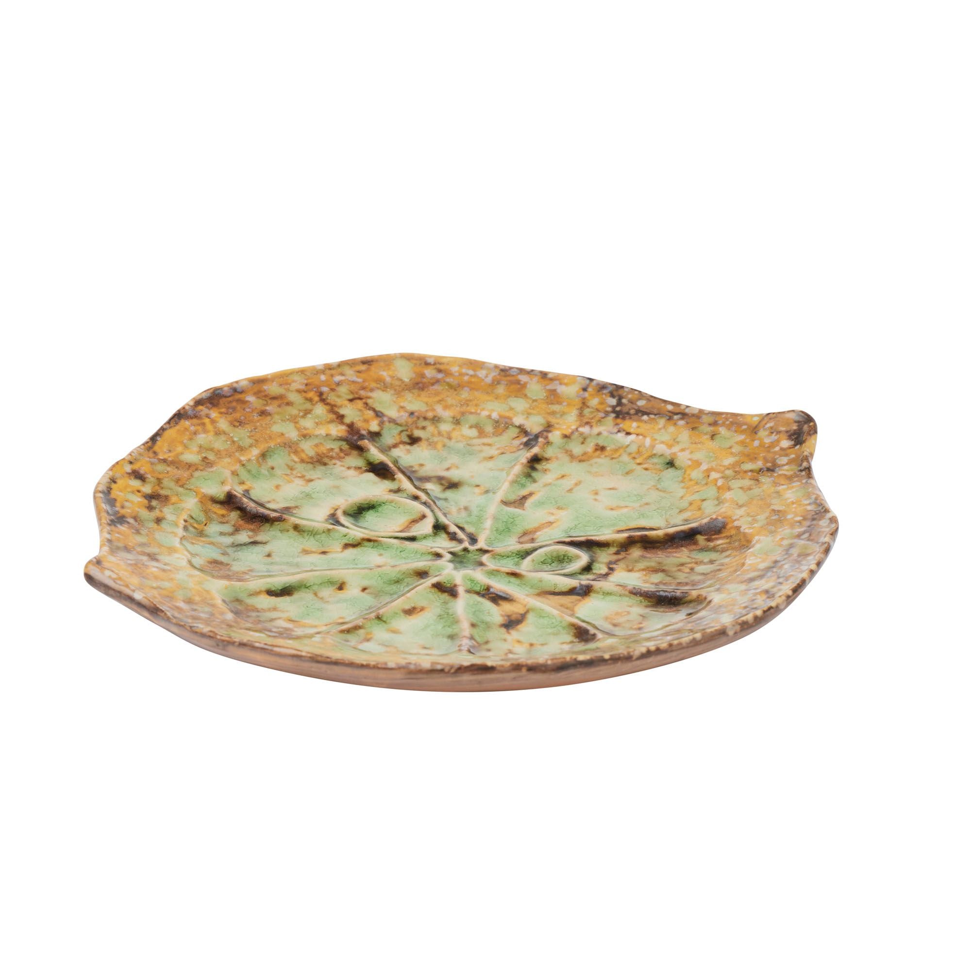 Assemble Catania Ceramic Plate 17x1.5cm Green