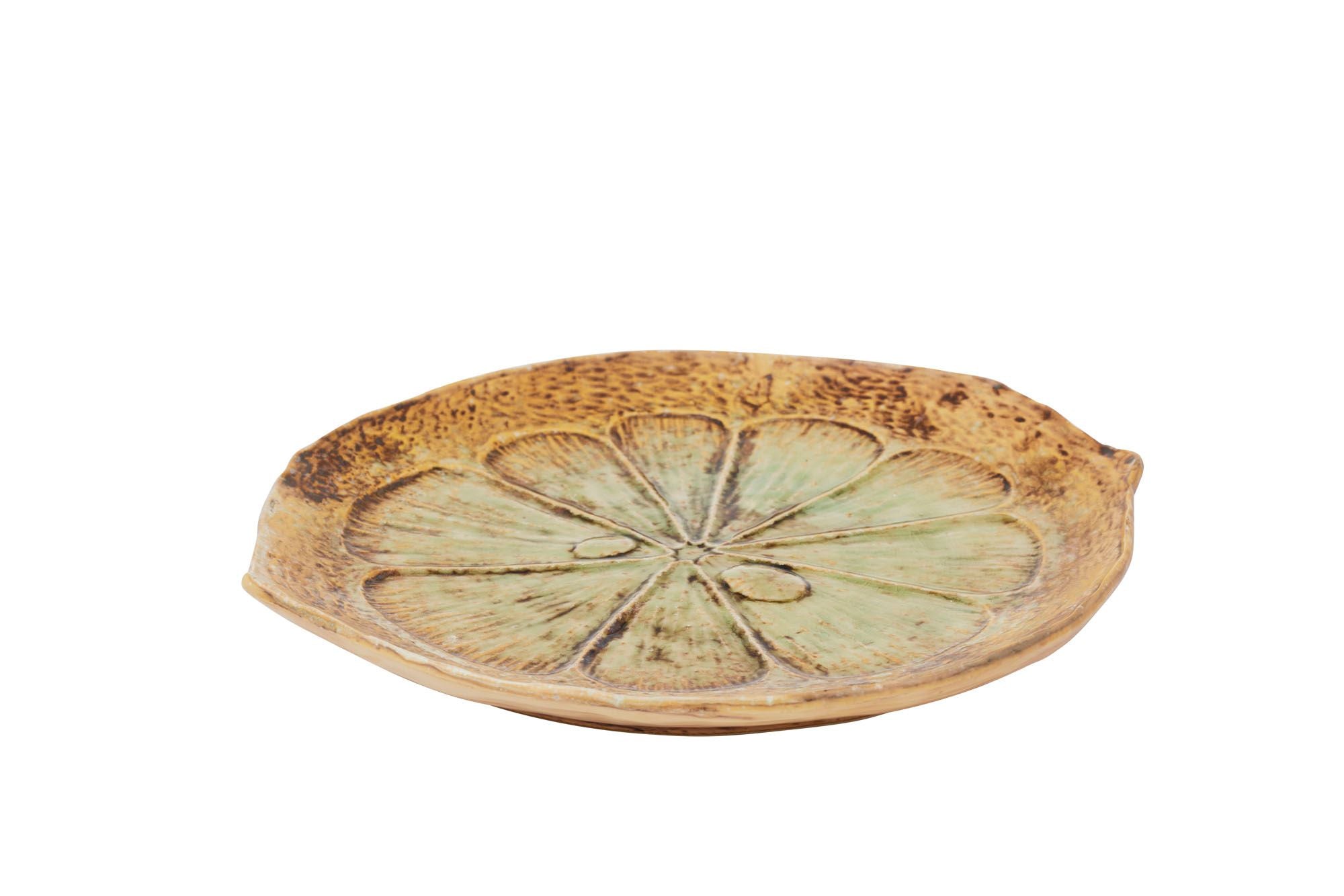 Assemble Catania Ceramic Plate 31x3cm Green