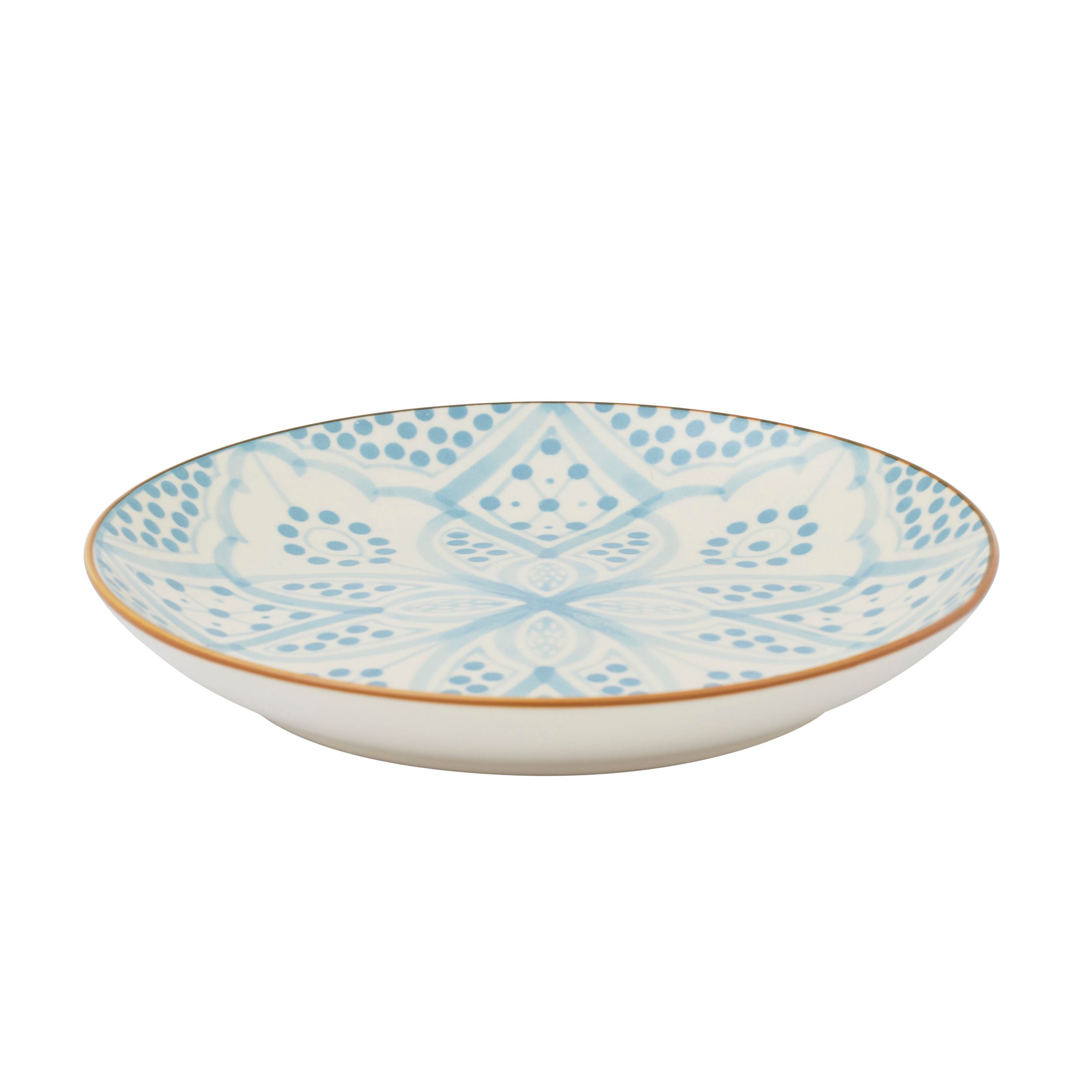 Assemble Aleah Ceramic Plate Blue