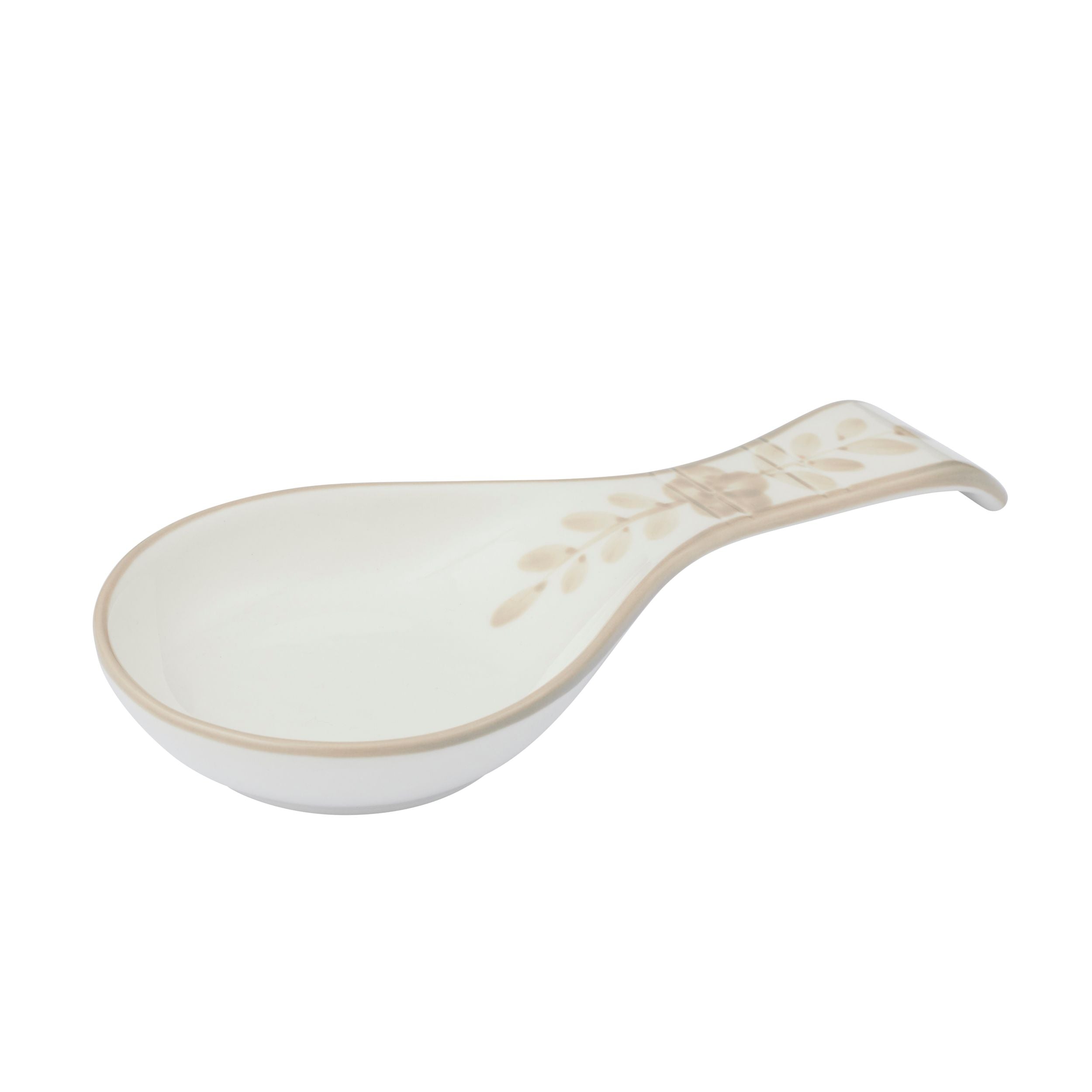 Assemble Alma Ceramic Spoon Rest Taupe