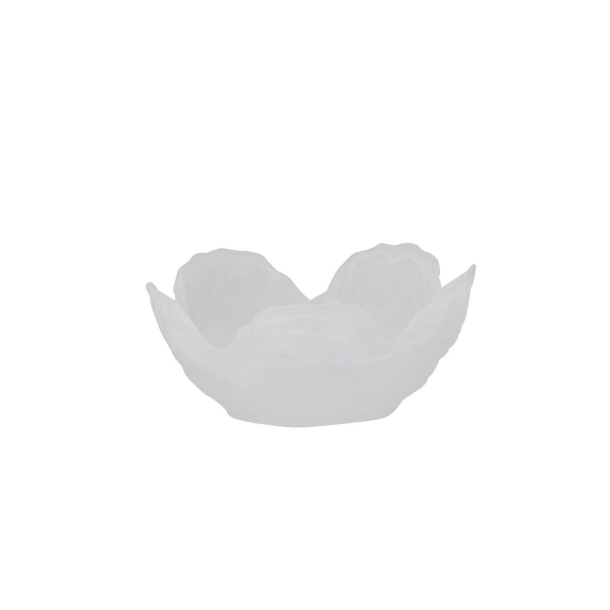 Assemble Sienna Glass Bowl White