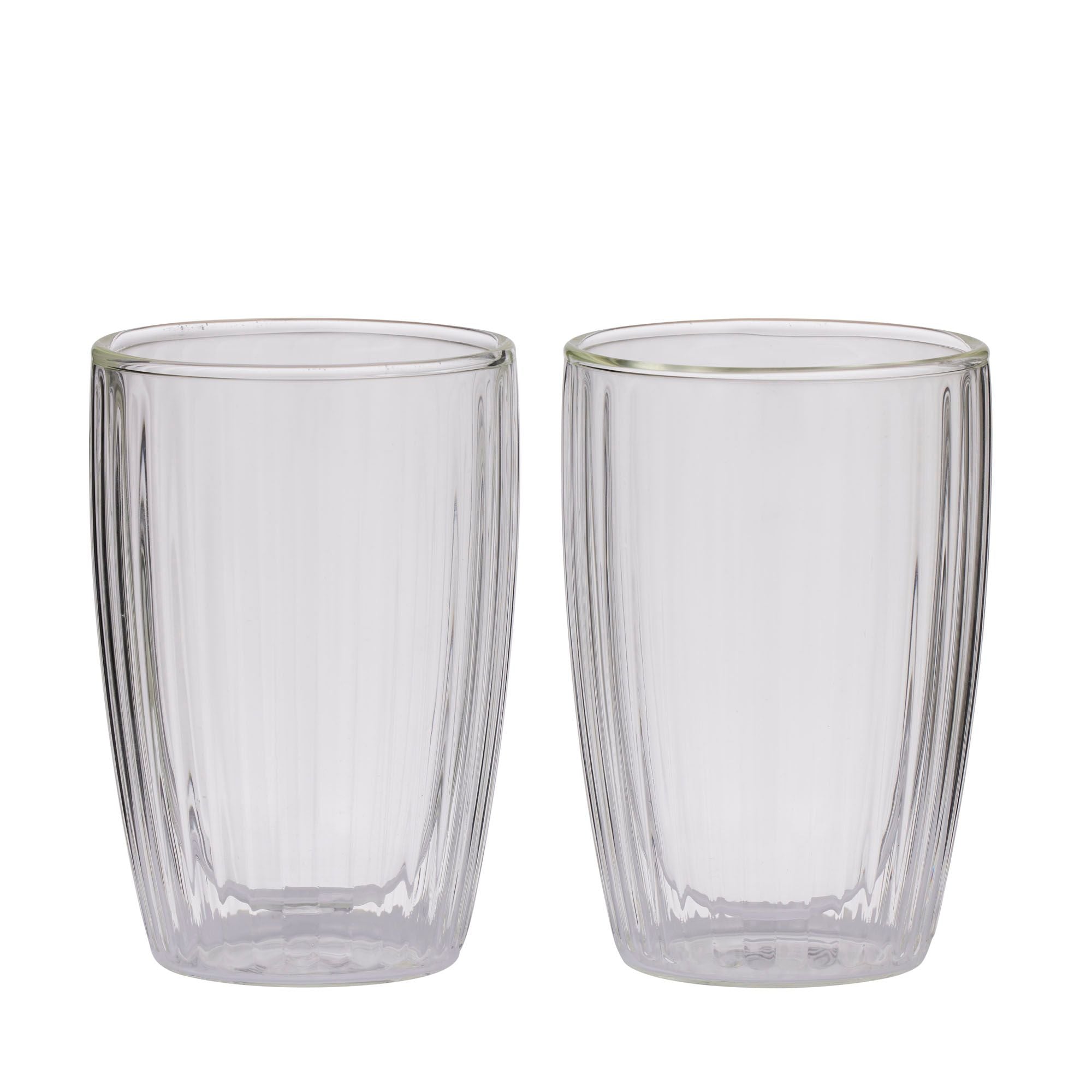 Assemble Vetro Set of 2 D/Wall Latte Glass