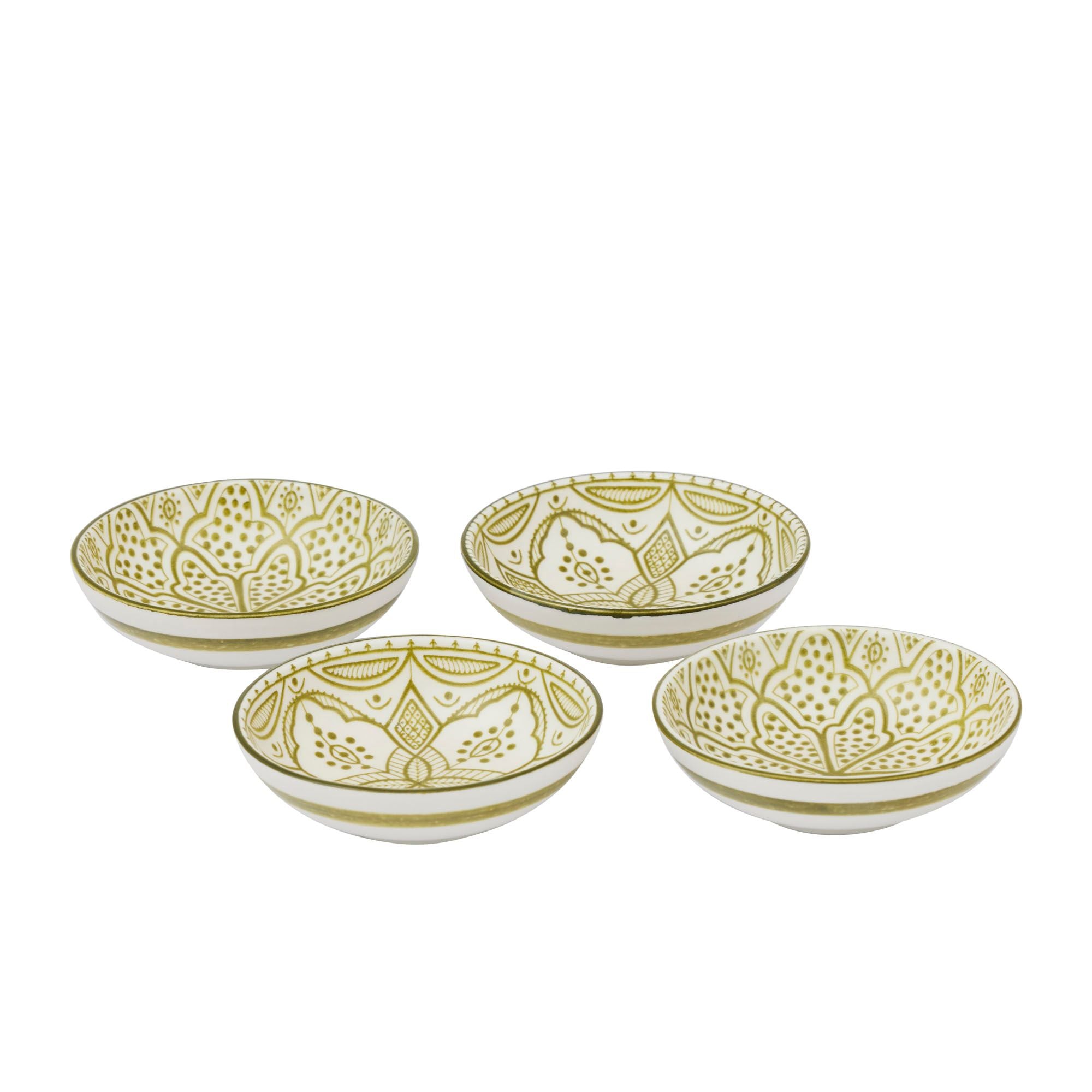 Assemble Ava Set of 4 Ceramic Dish Olive