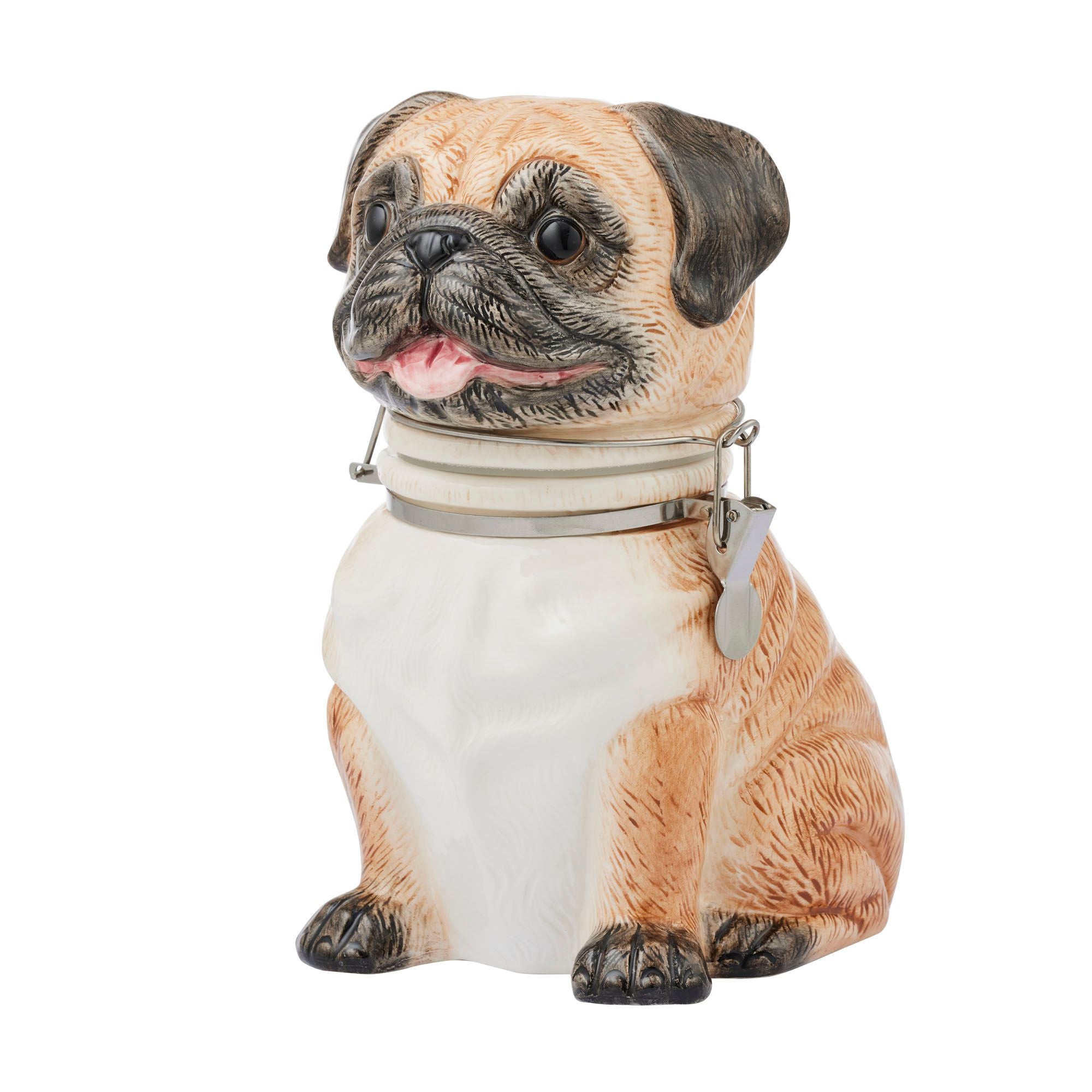 Assemble Pug Ceramic Storage Jar