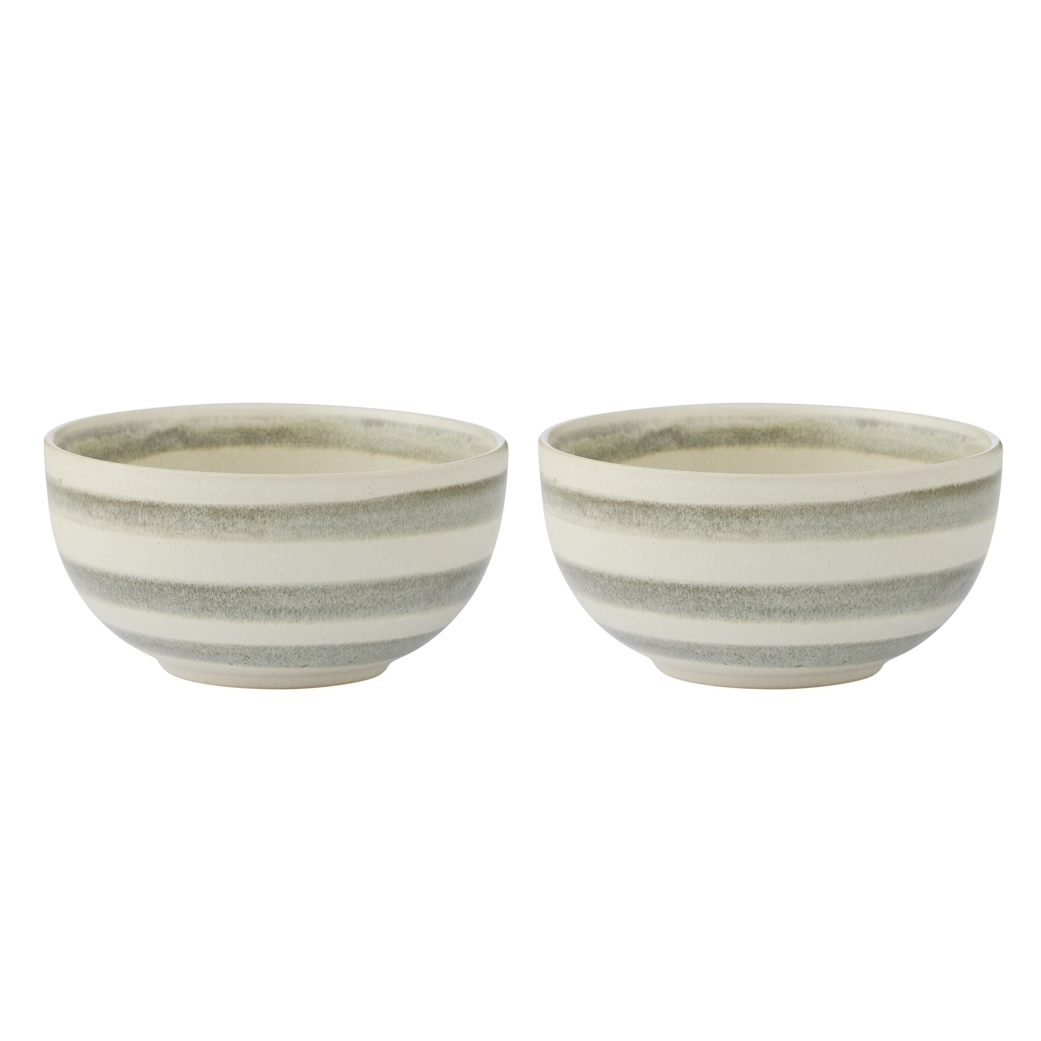Assemble Homey Set of 2 Ceramic Bowl Olive