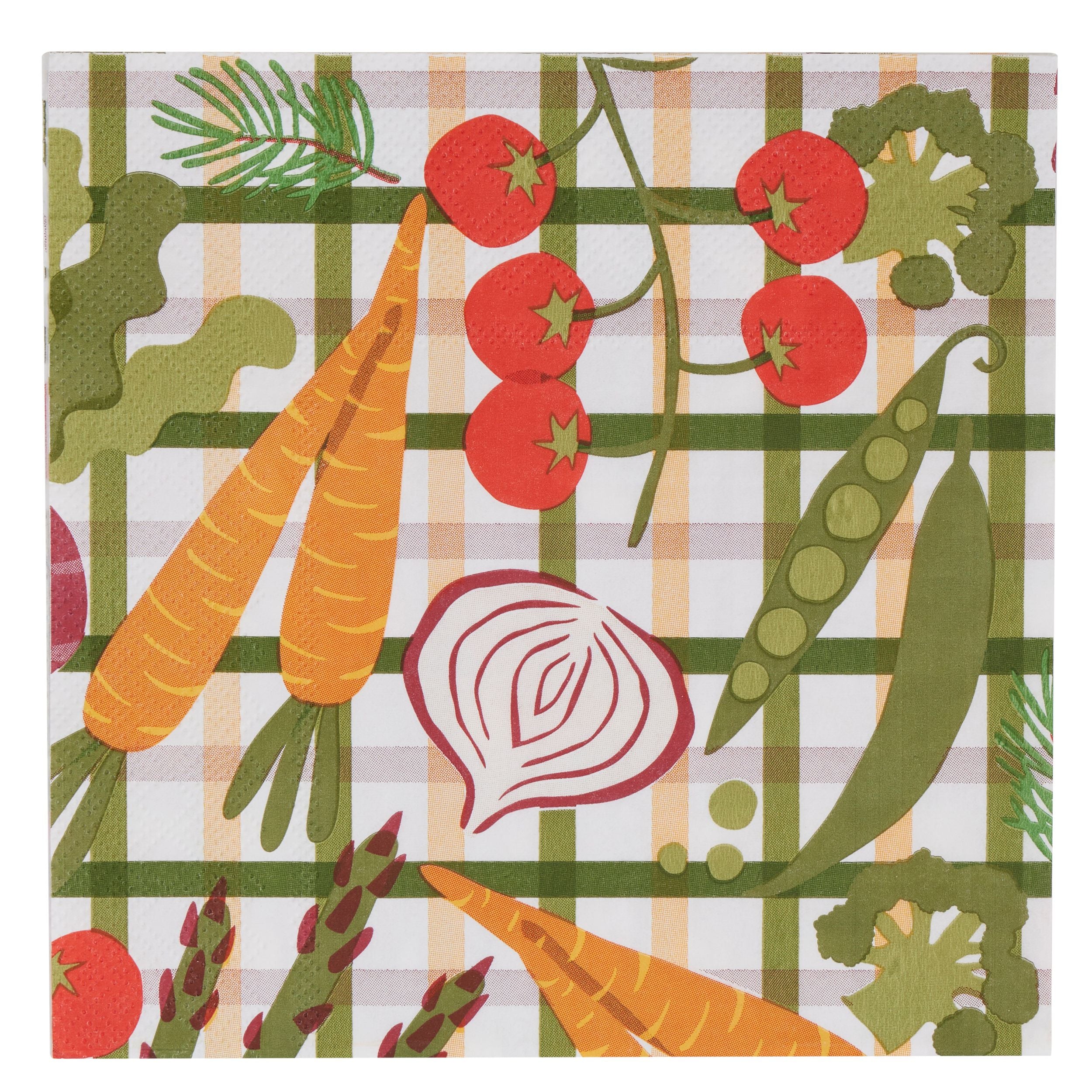 Assemble March 20pk 3 Ply Napkin Multi