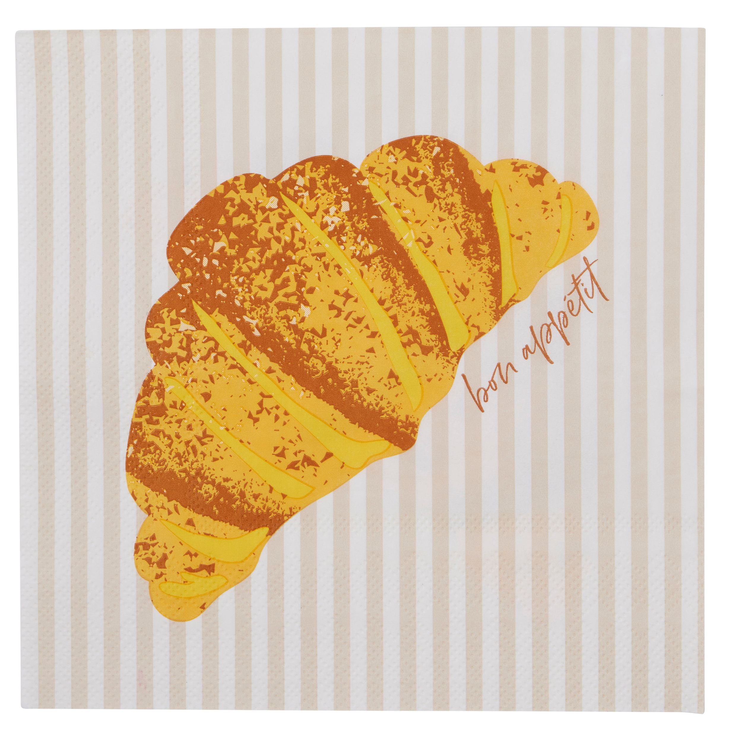 Assemble Croissant 20pk 3 Ply Napkin Beige