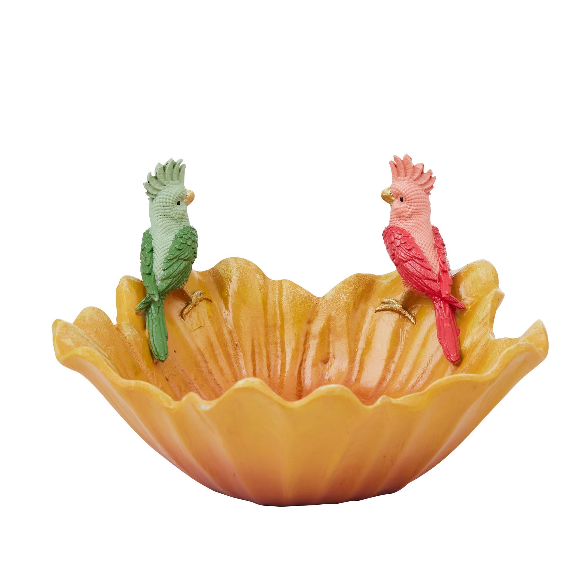 Coast To Coast Cello Resin Bird Bowl Multi