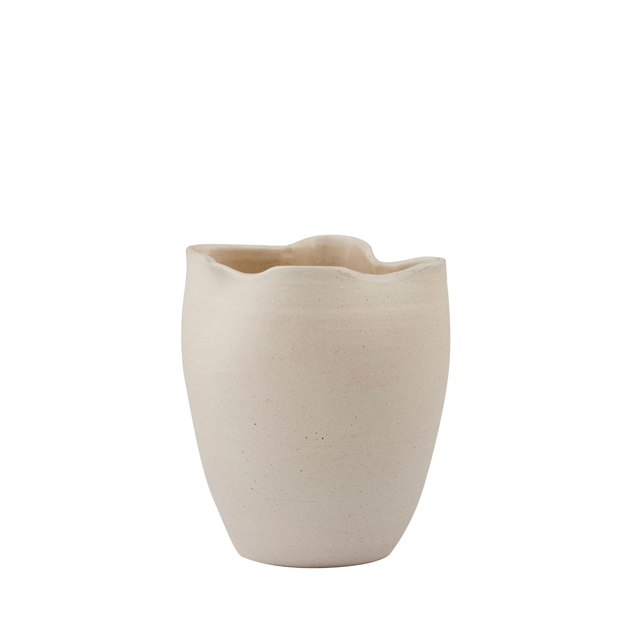 Coast To Coast Tramonti Ceramic Vase White