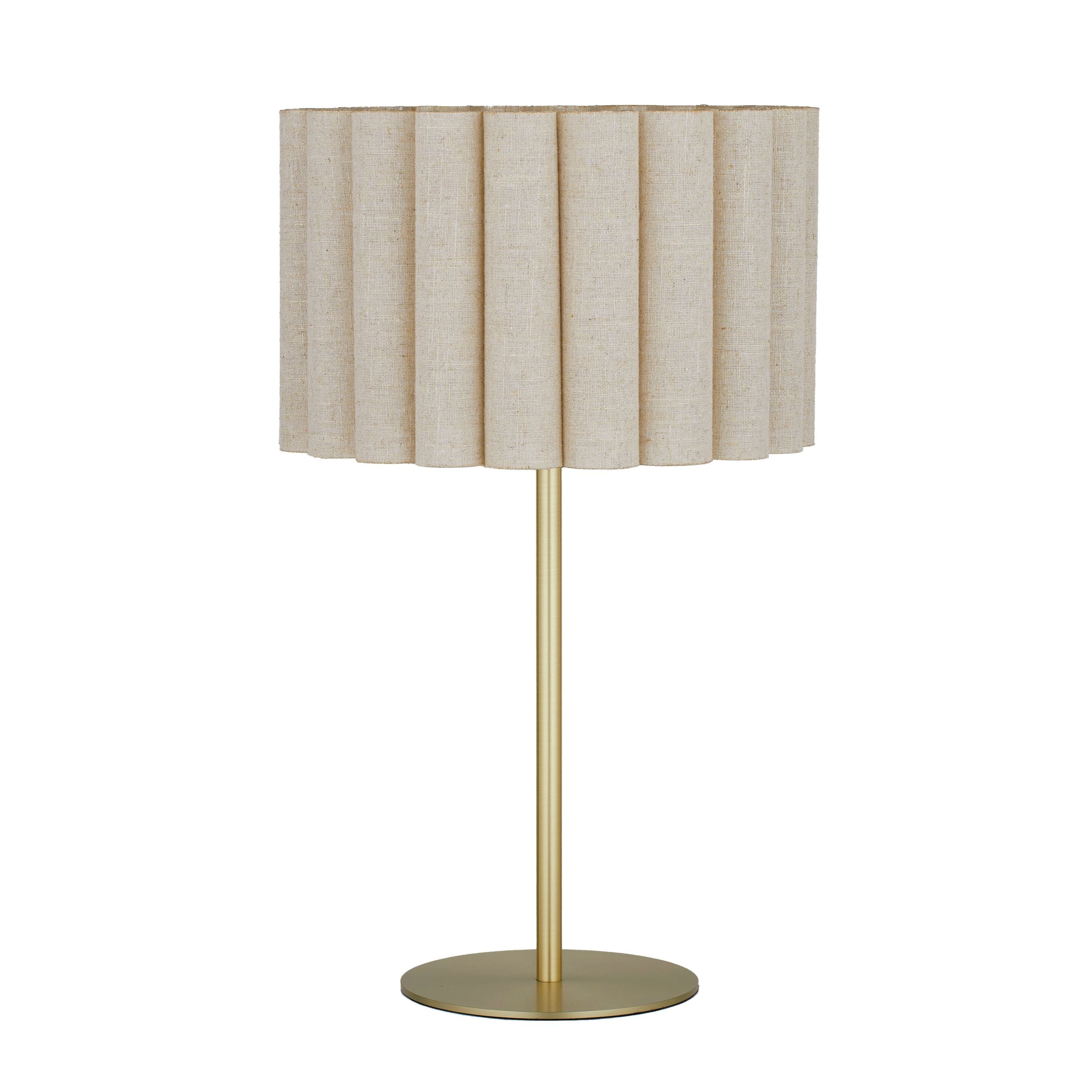 Coast To Coast Sombra Metal Lamp Gold/Natural