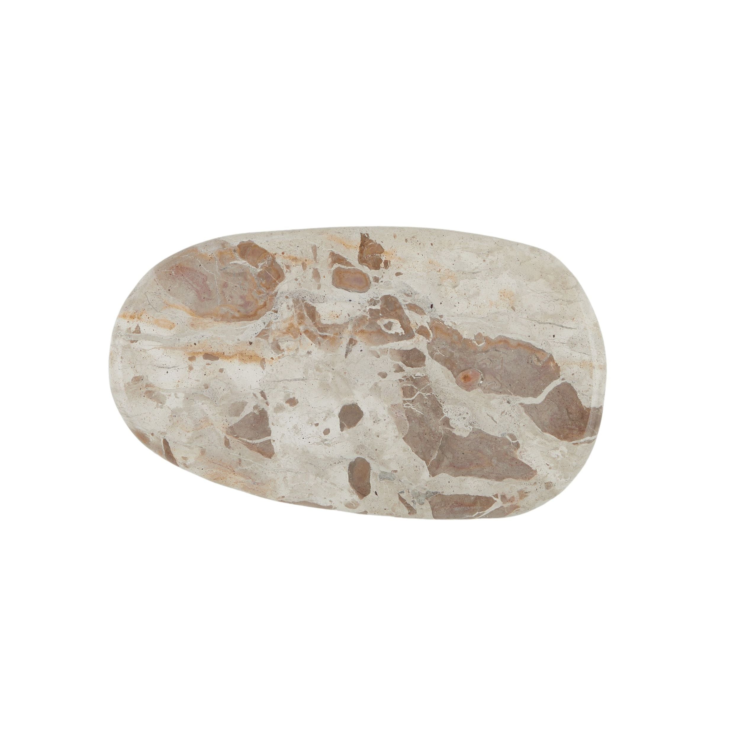 Assemble Xena Marble Serving Board 14x24cm Taupe