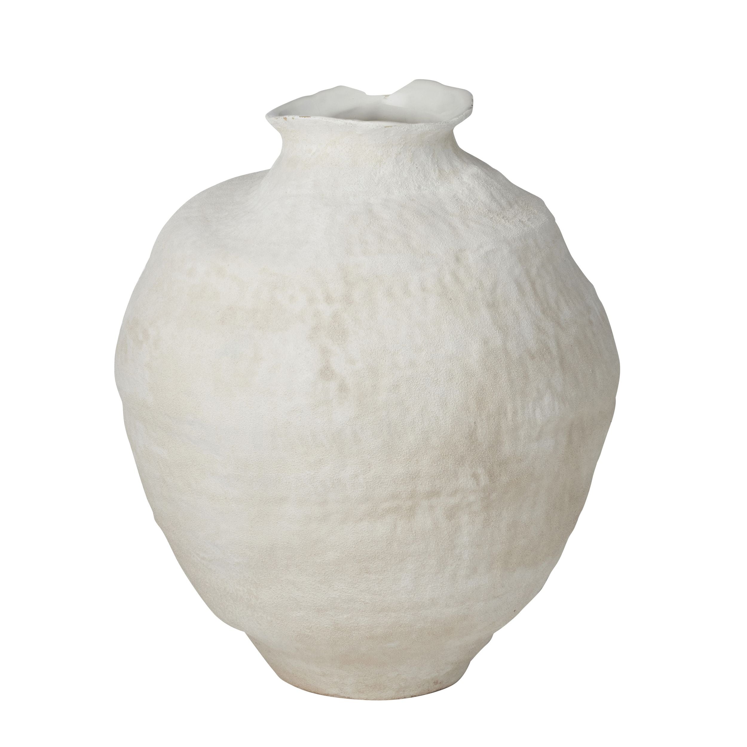 Coast To Coast Herman Ceramic Vase Ivory
