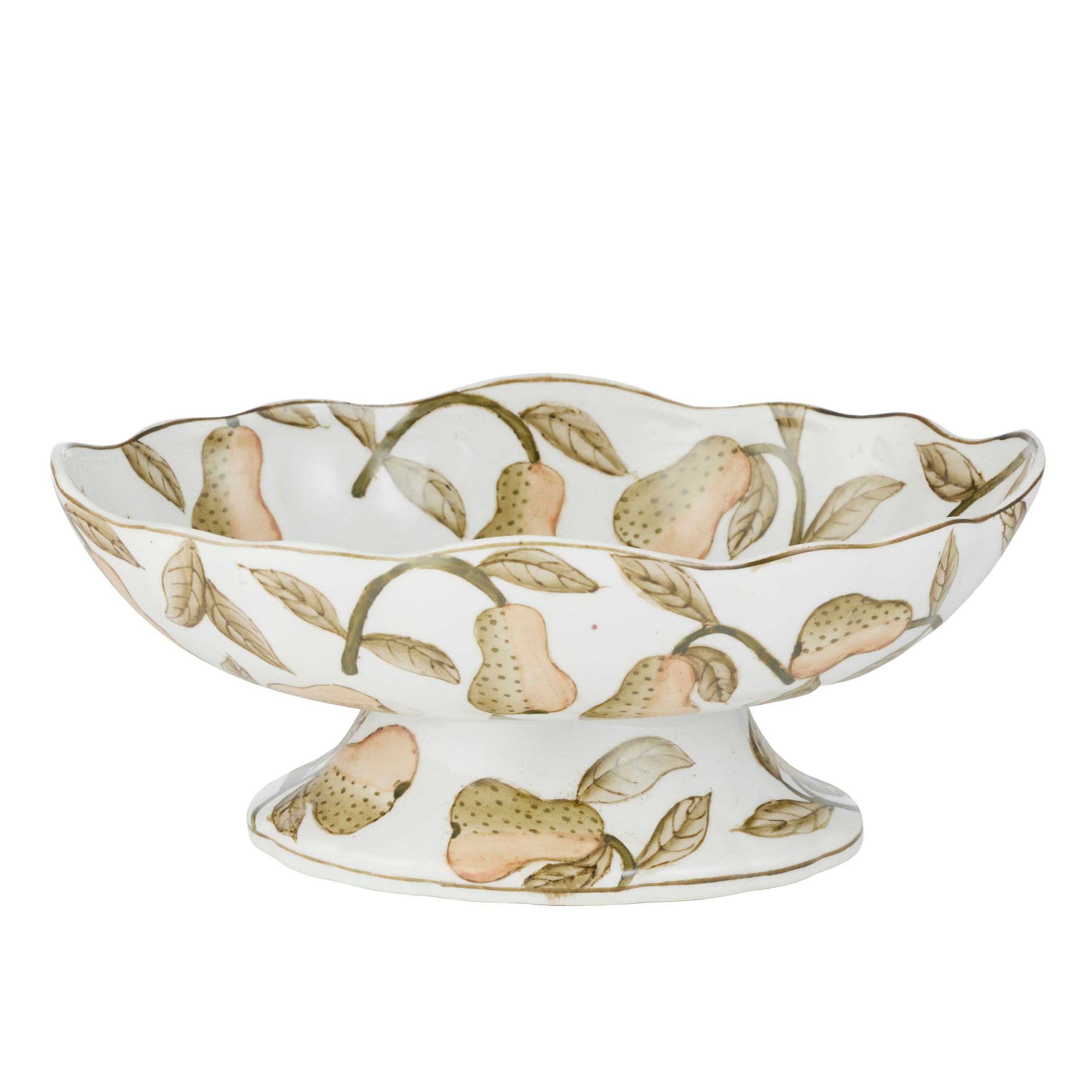 Coast To Coast Bartlett Ceramic Footed Bowl