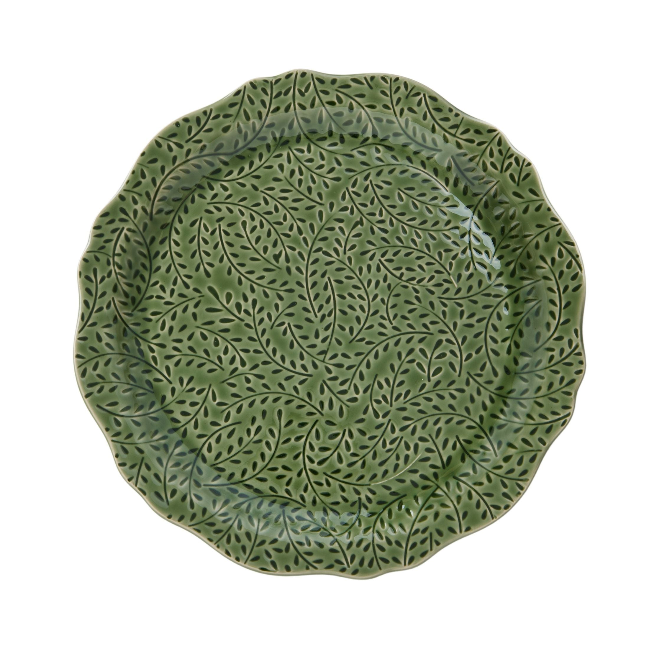 Assemble Venus Ceramic Plate Green