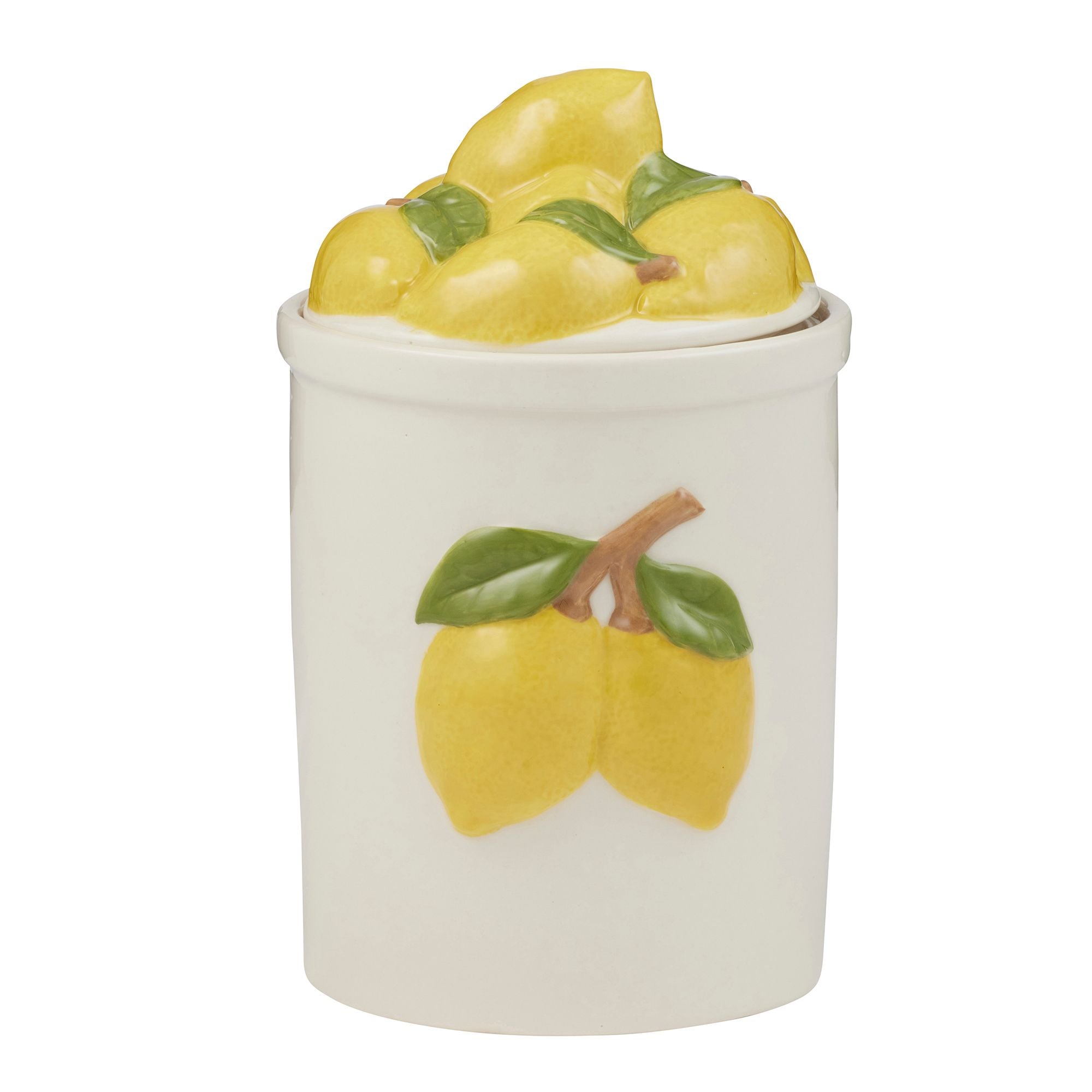 Assemble Limone Ceramic Canister Yello