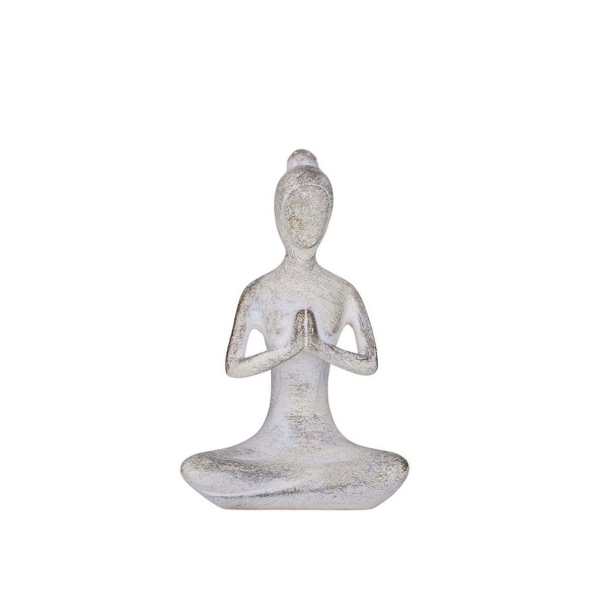 Coast To Coast Yogi Lady Resin Sculpture 10x15cm Natural