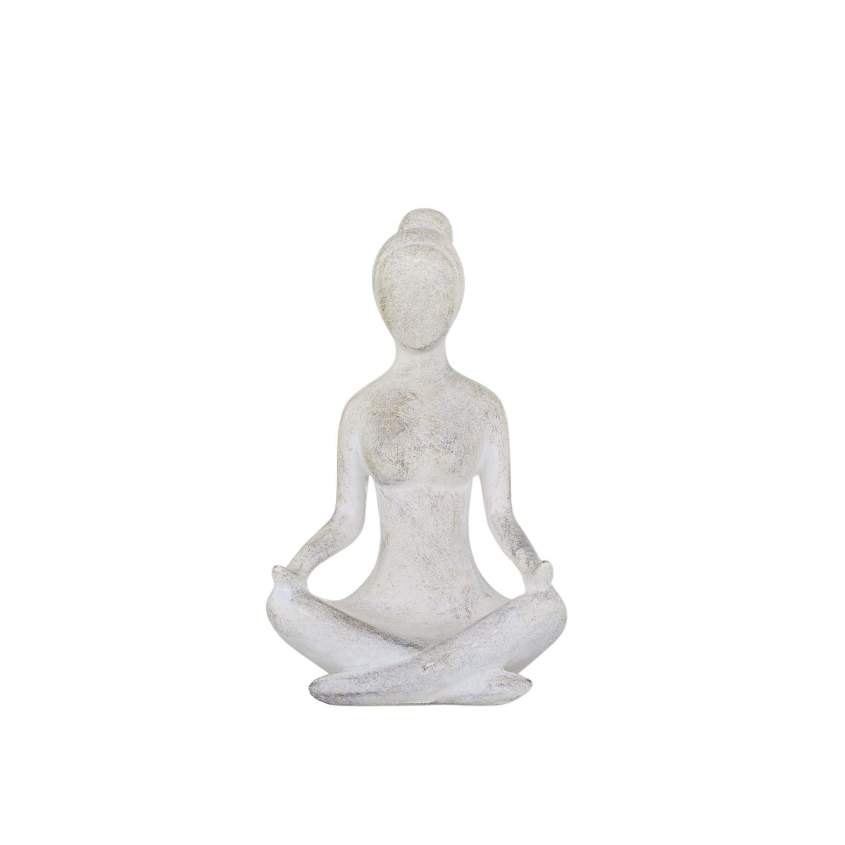 Coast To Coast Yogi Lady Resin Sculpture 12x21cm Natural