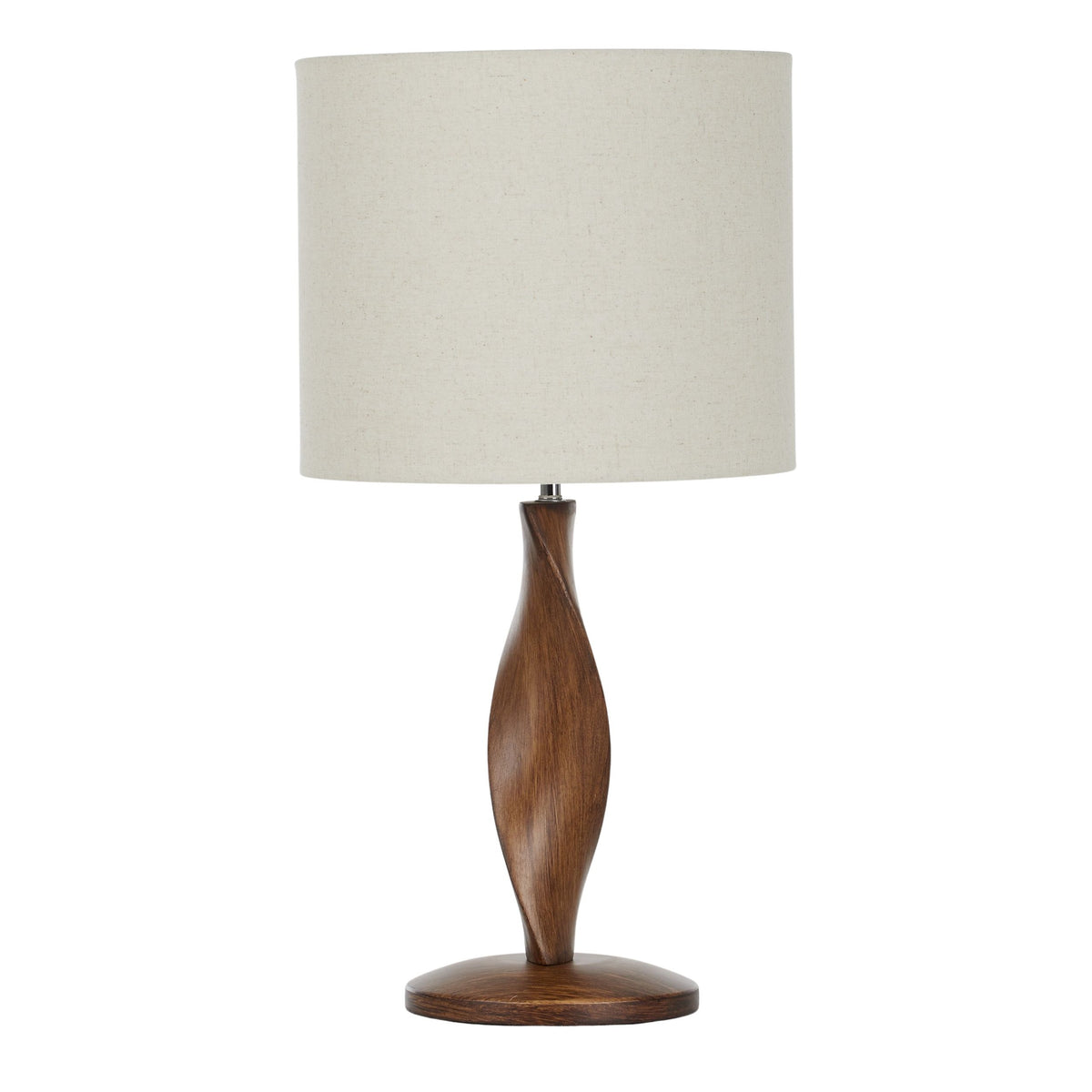 Coast To Coast Priya Wood Table Lamp Walnut/Natural