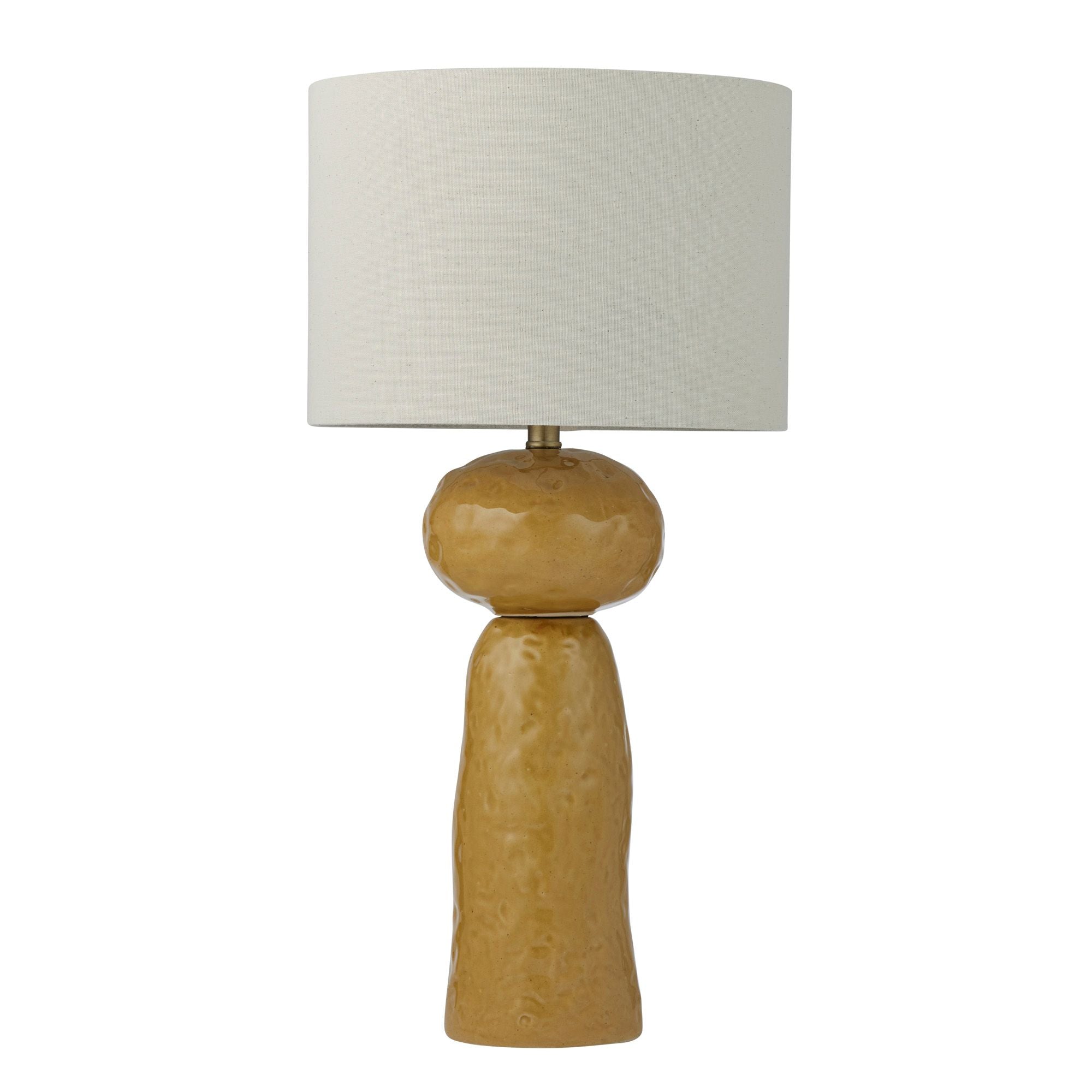 Coast To Coast Manning Ceramic Lamp Mustard