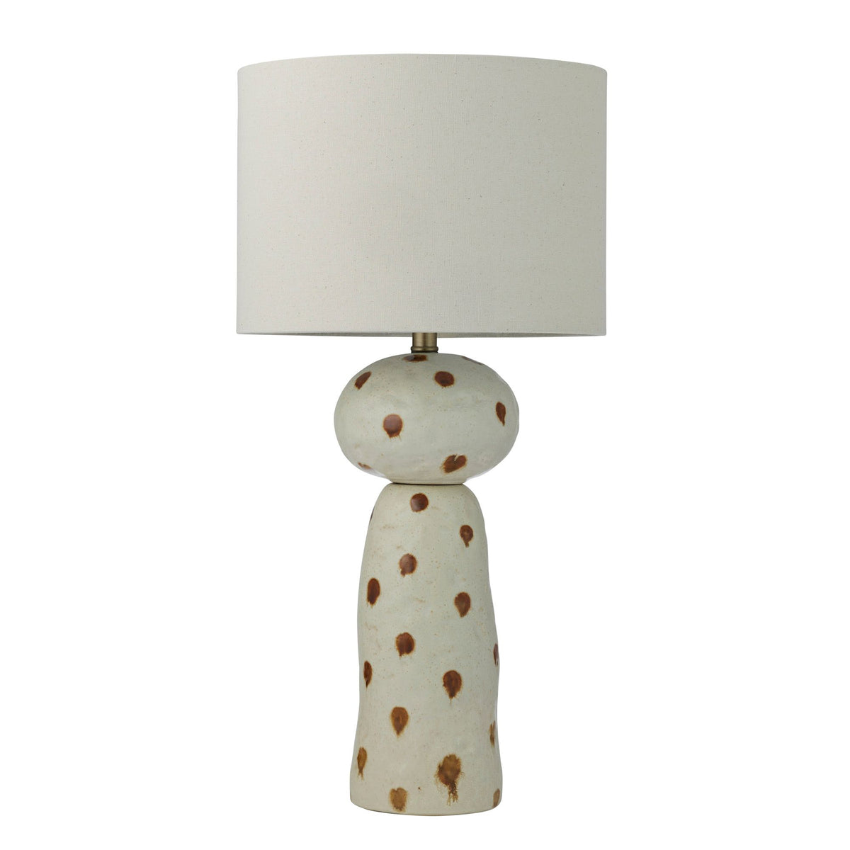 Coast To Coast Manning Ceramic Lamp Ivory/Tan