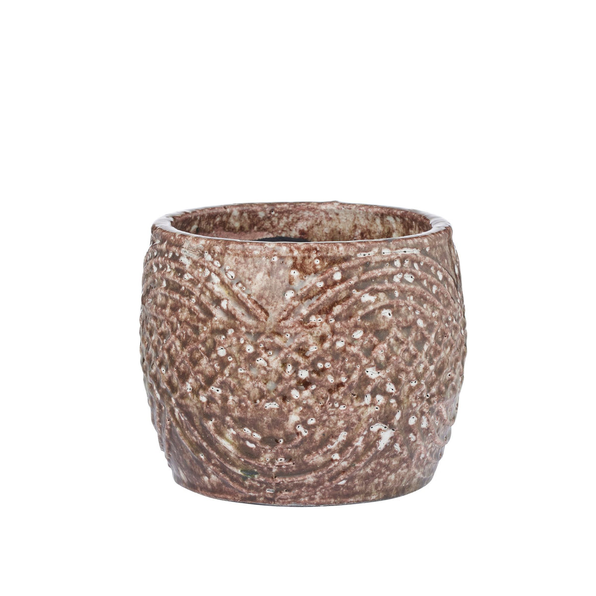Coast To Coast Scopella Ceramic Pot Russet