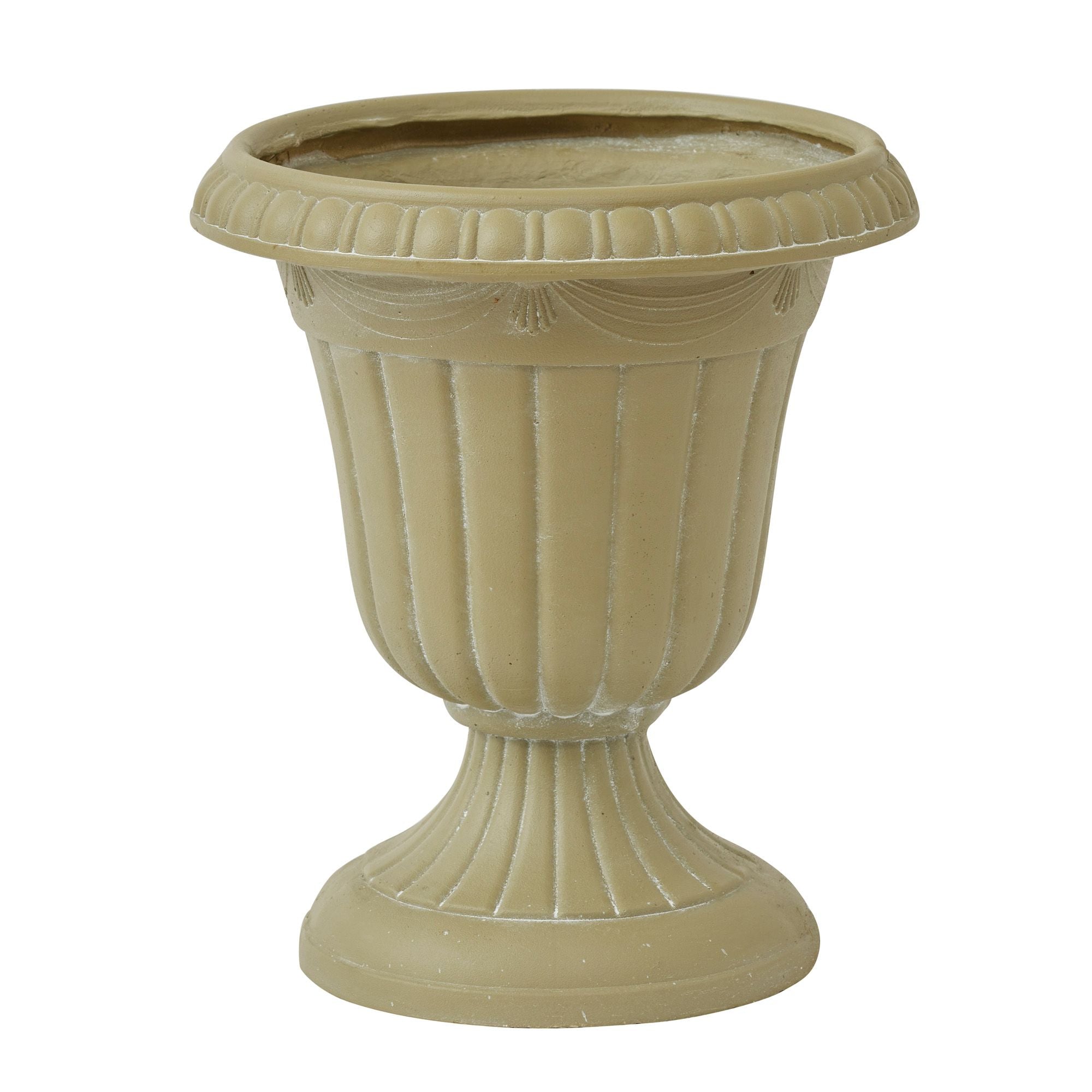 Life Botanic Torno Composite Footed Tall Urn