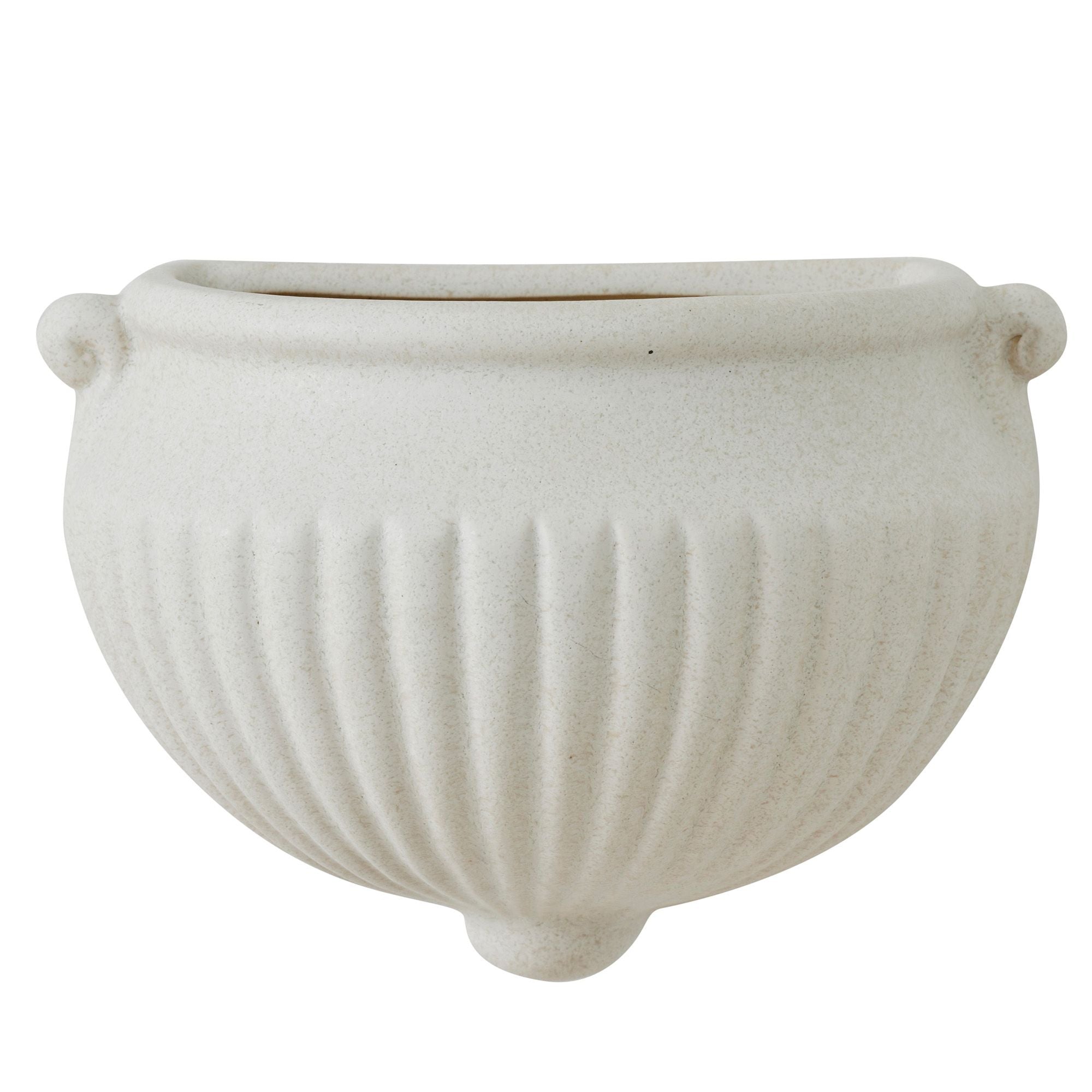 Coast To Coast Comiso Ceramic Hanging Pot Ivory