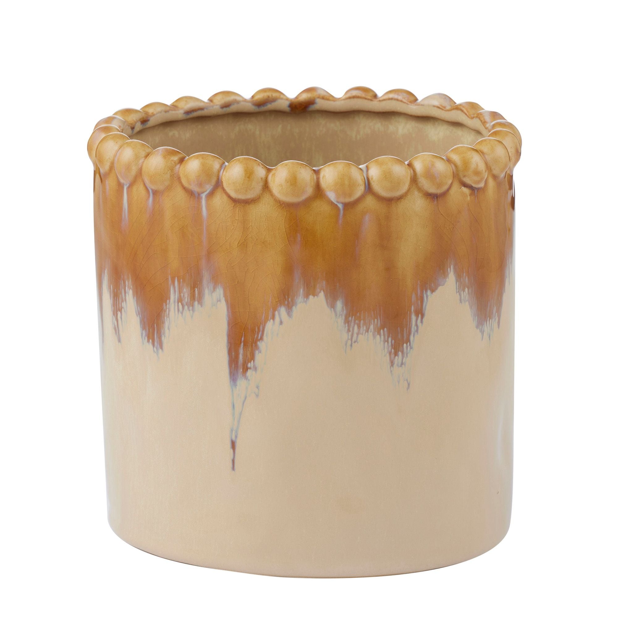 Life Botanic Emerson Ceramic Pot Tan