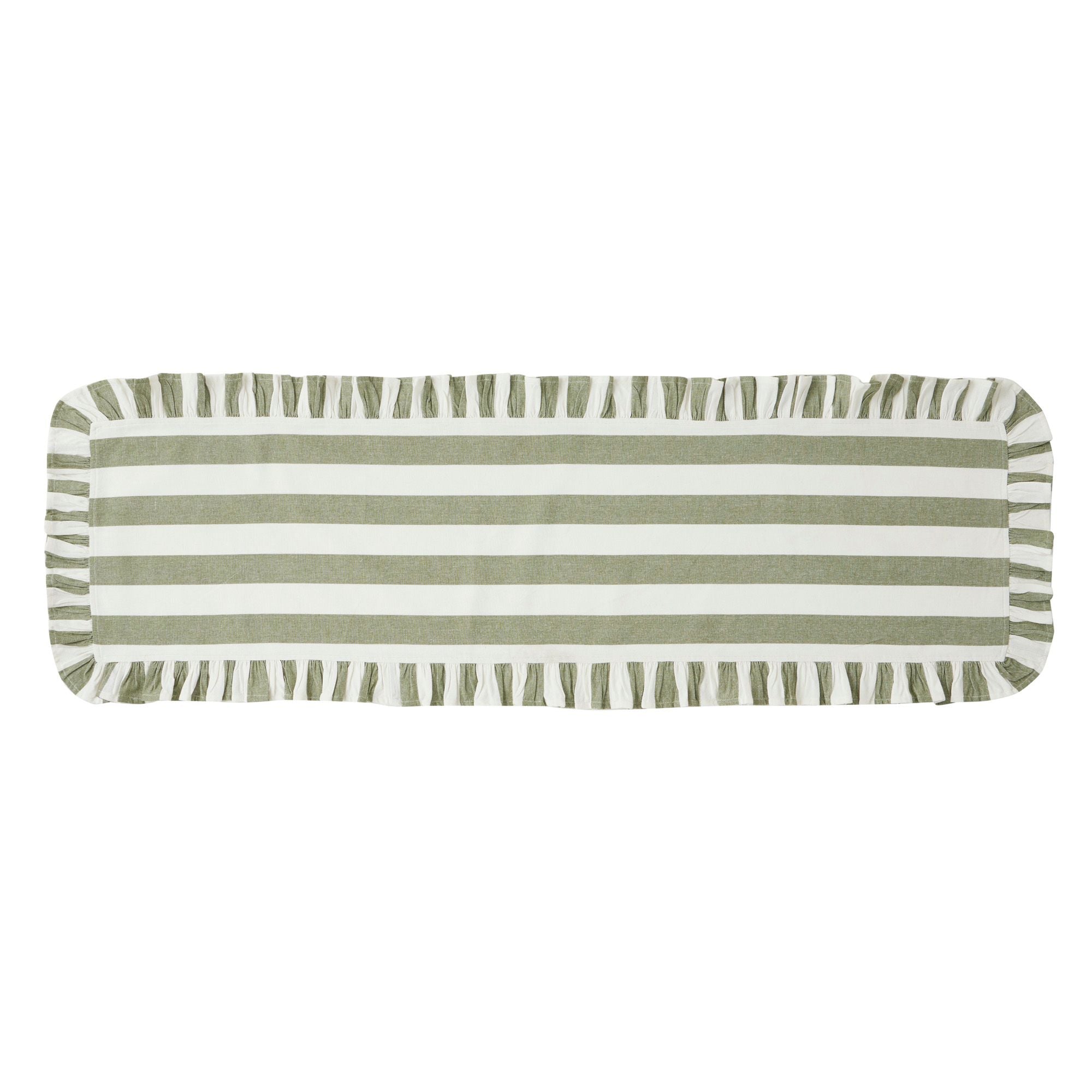 Assemble Orla Cotton Runner Olive/Ivory