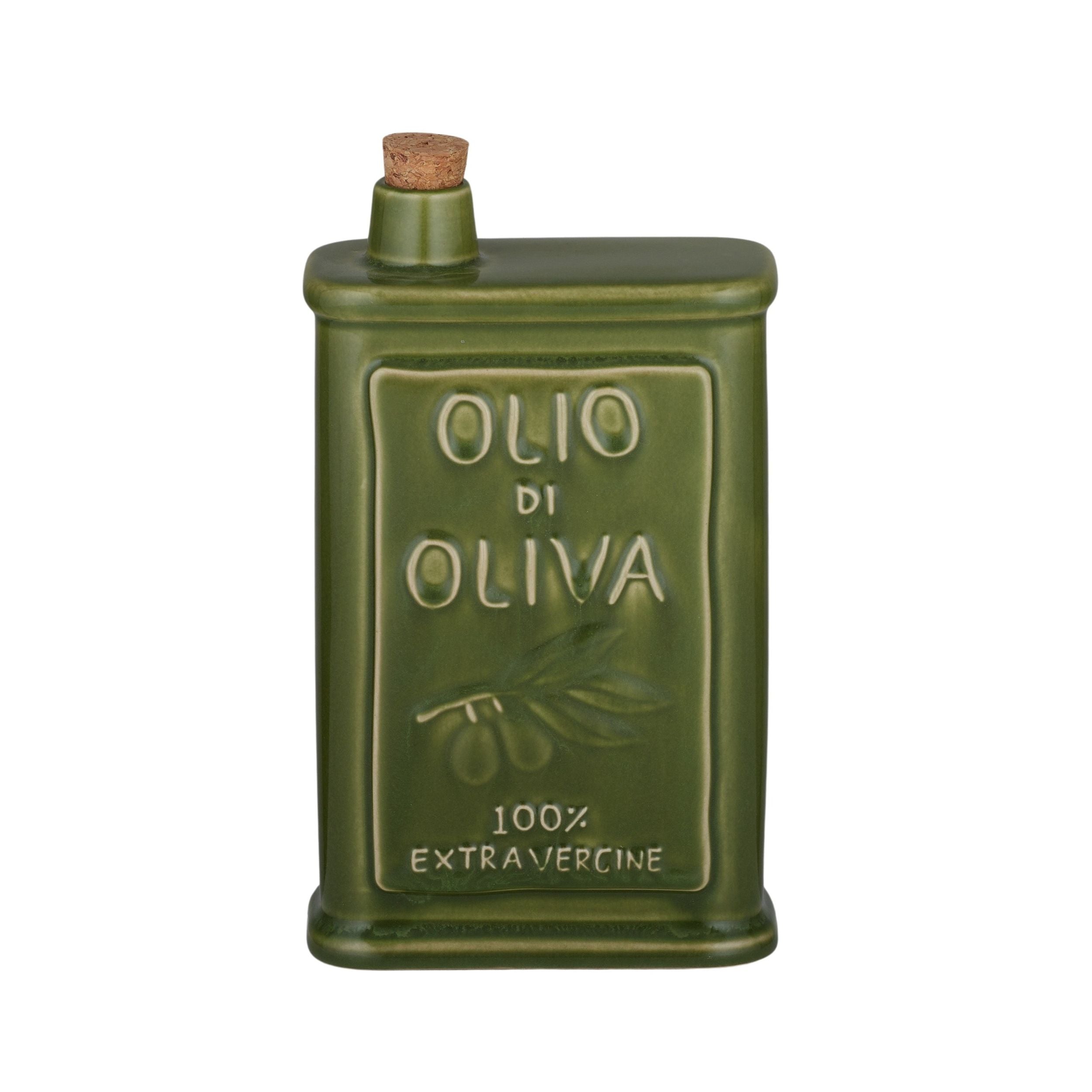 Assemble Olio Ceramic Oil Bottle Green