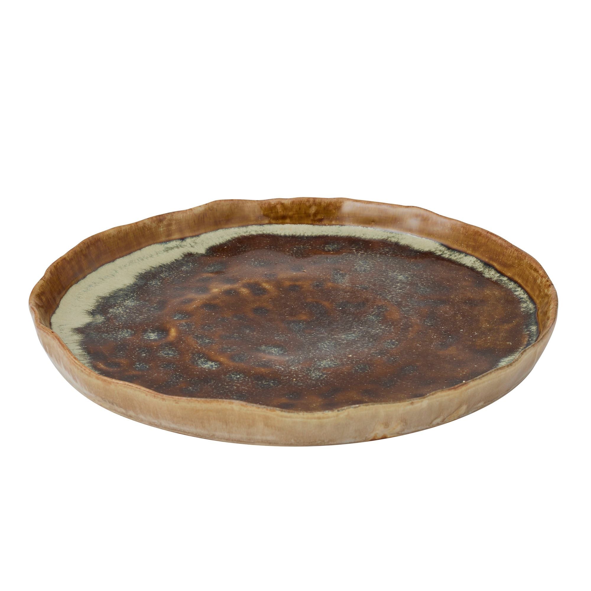 Assemble Mia Ceramic Platter Toffee