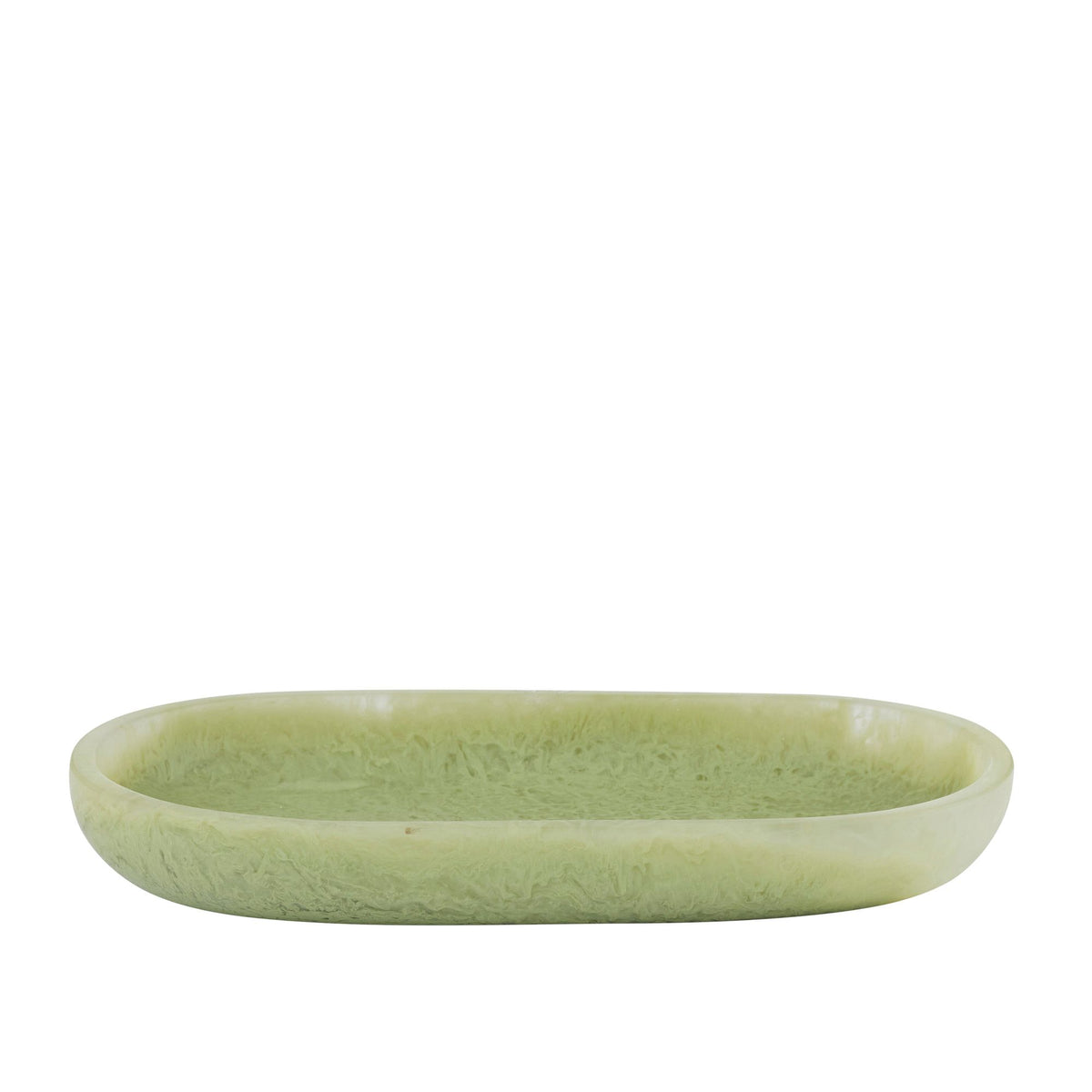 Assemble Kip Resin Oval Tray Pistachio