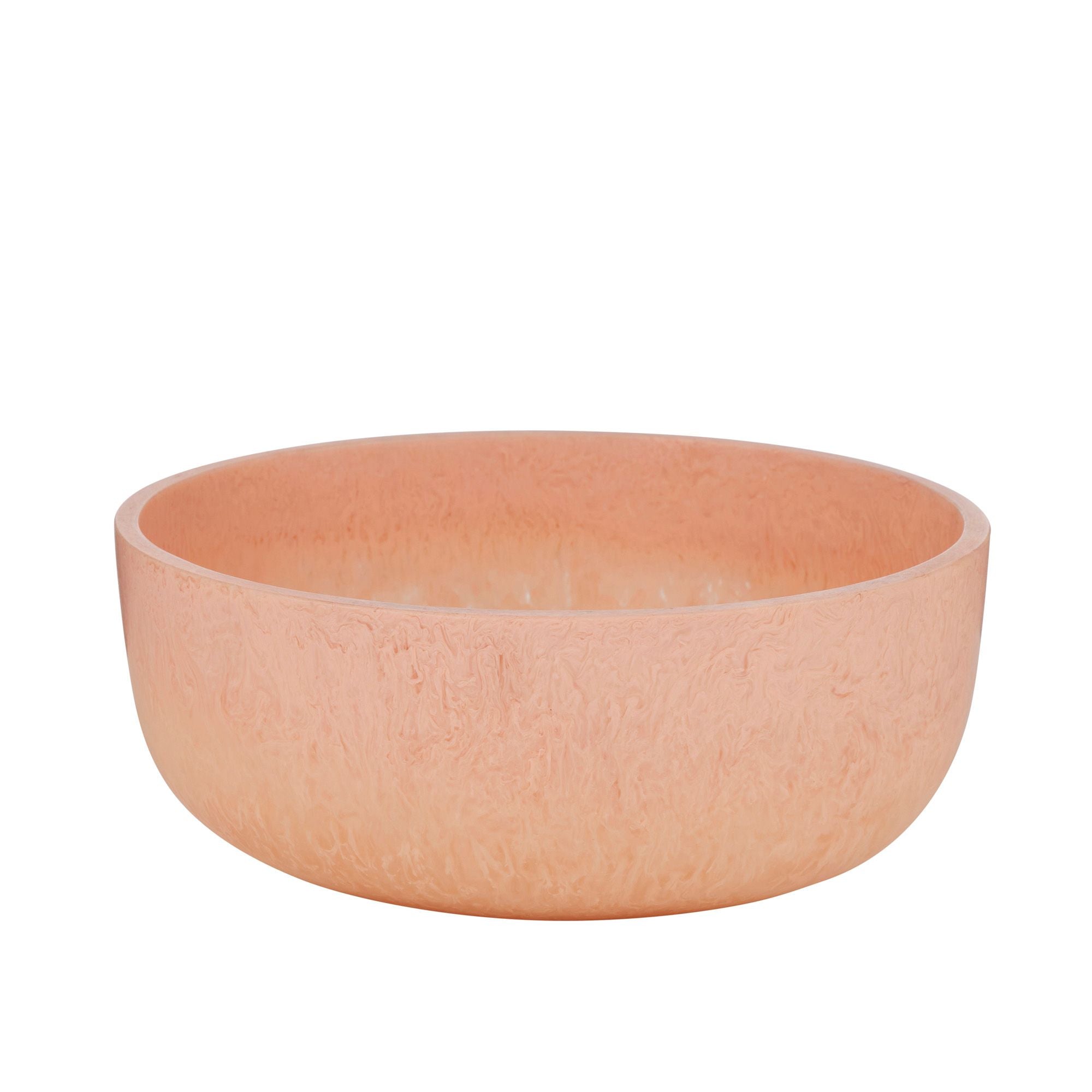 Assemble Kip Resin Salad Bowl Peach
