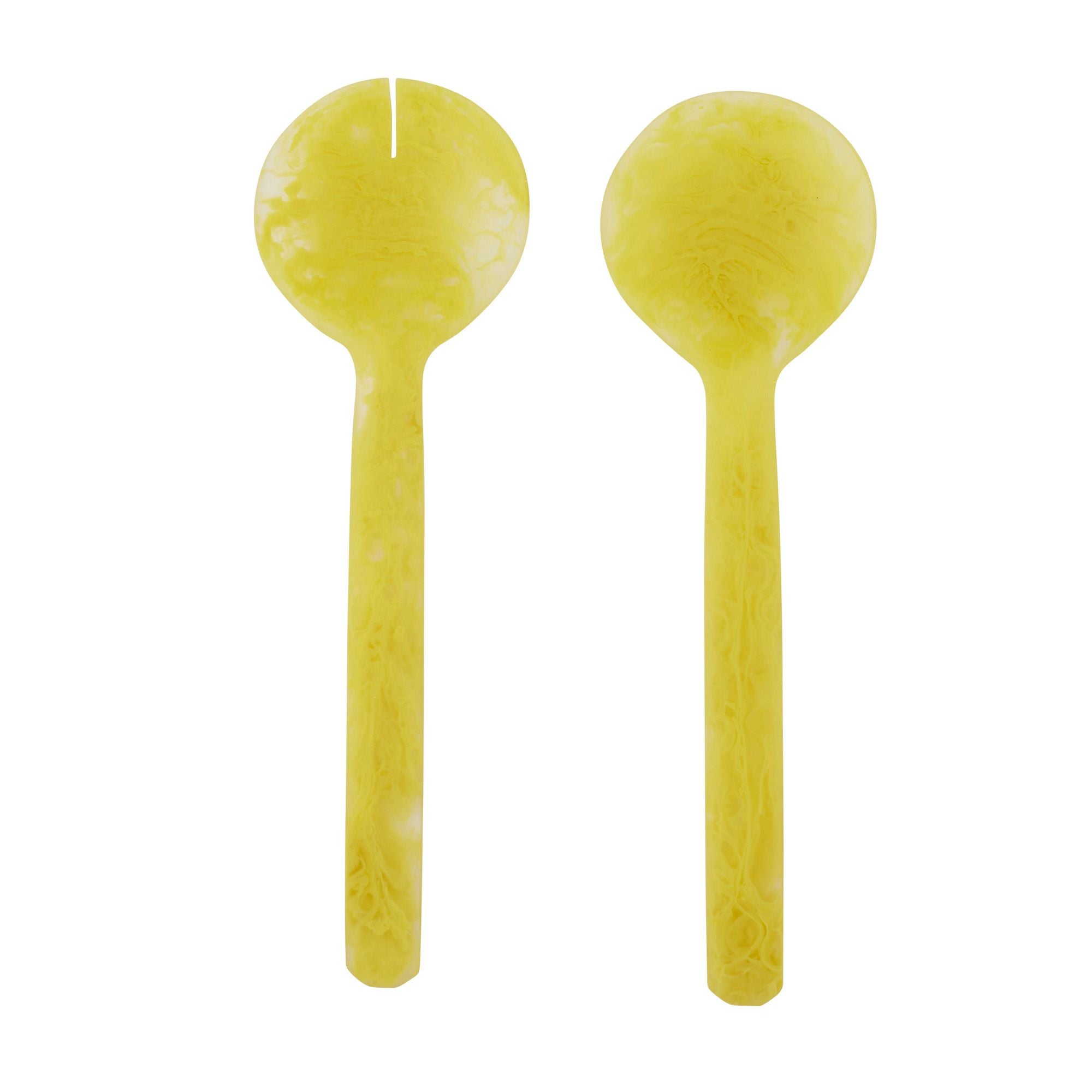 Assemble Kip Set of 2 Resin Salad Server Zest