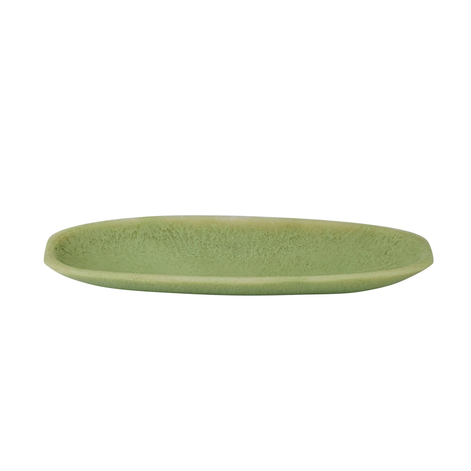 Assemble Riley Resin Platter Pistachio