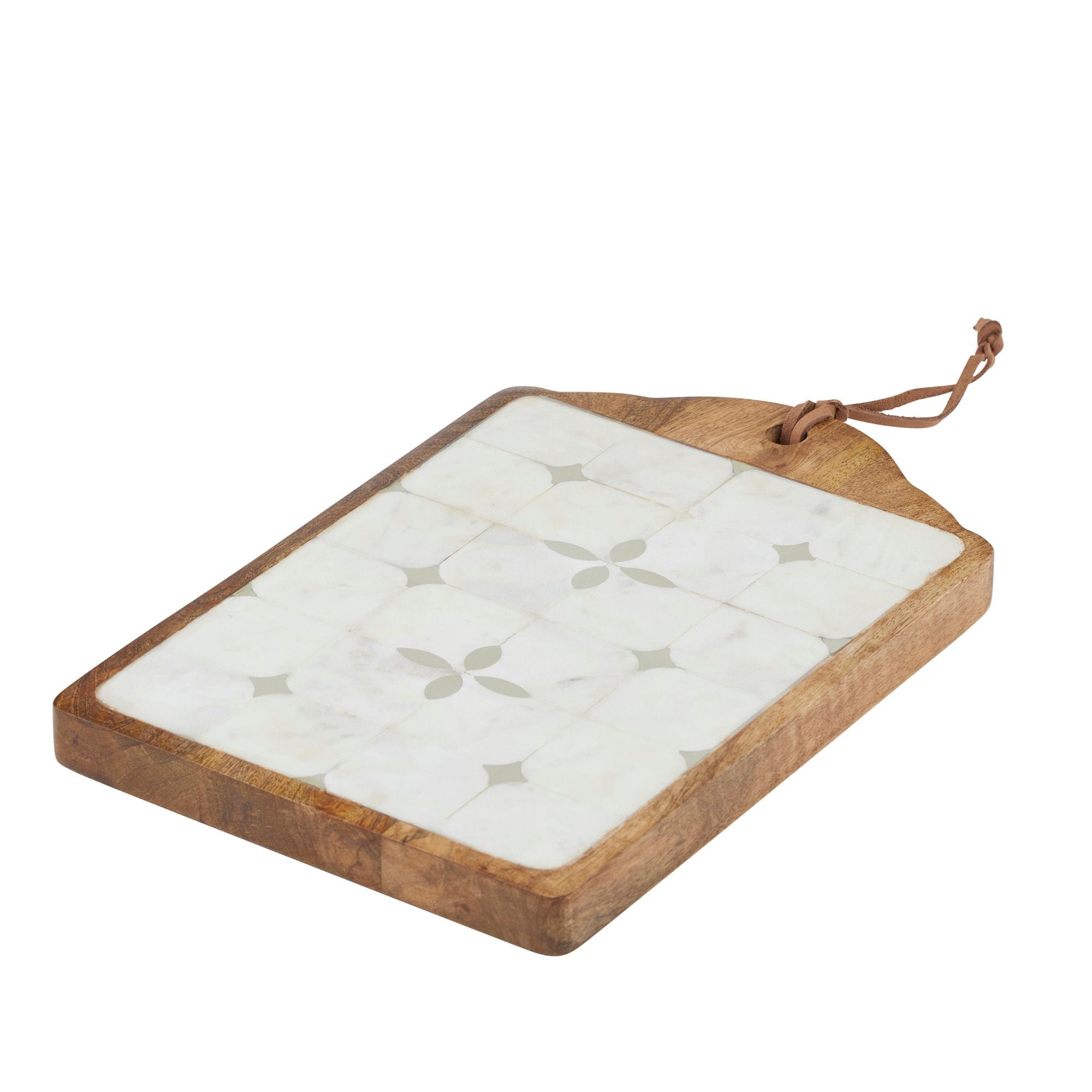 Assemble Laurel Marble/Wood Board 24x36cm