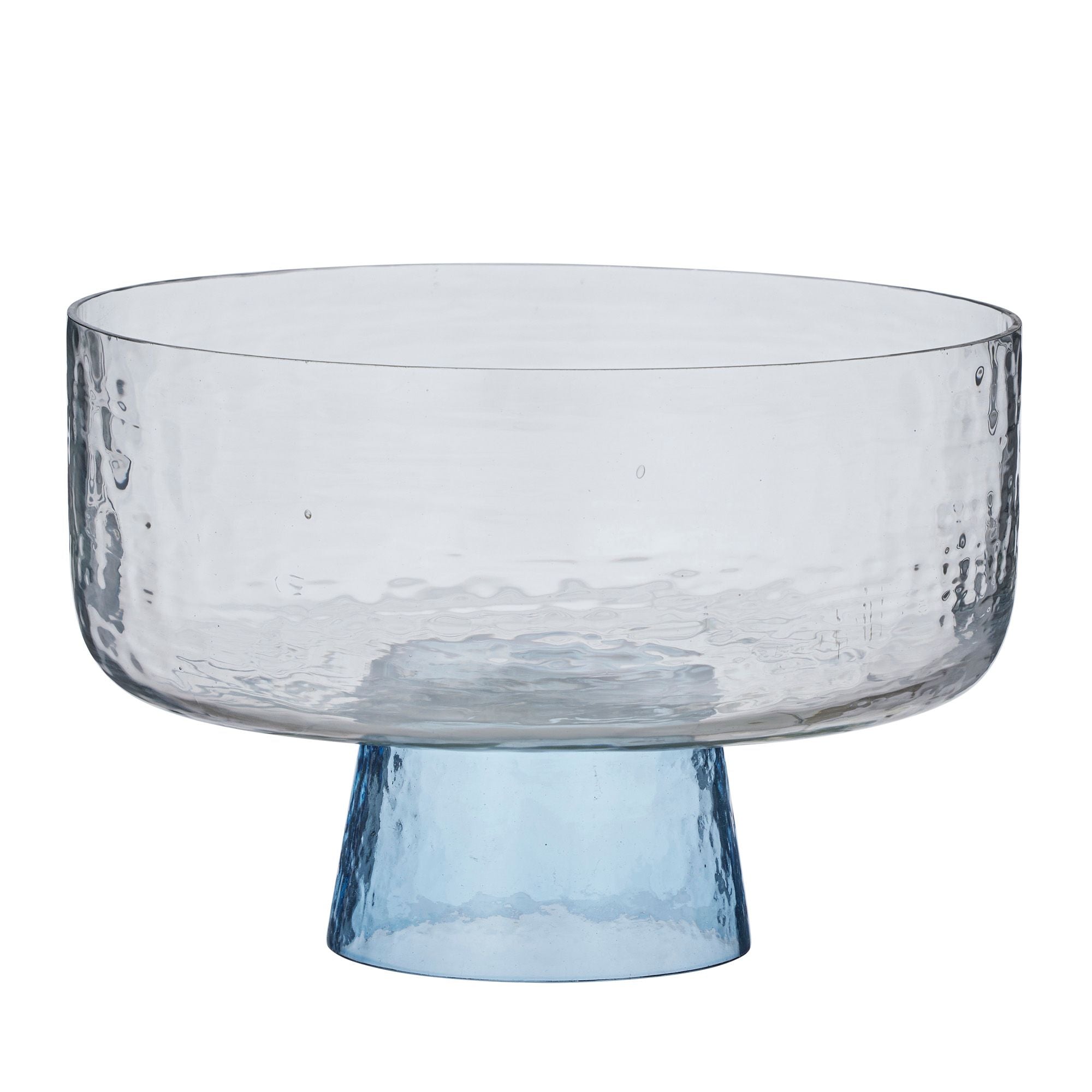 Assemble Bayou Glass Footed Bowl Blue