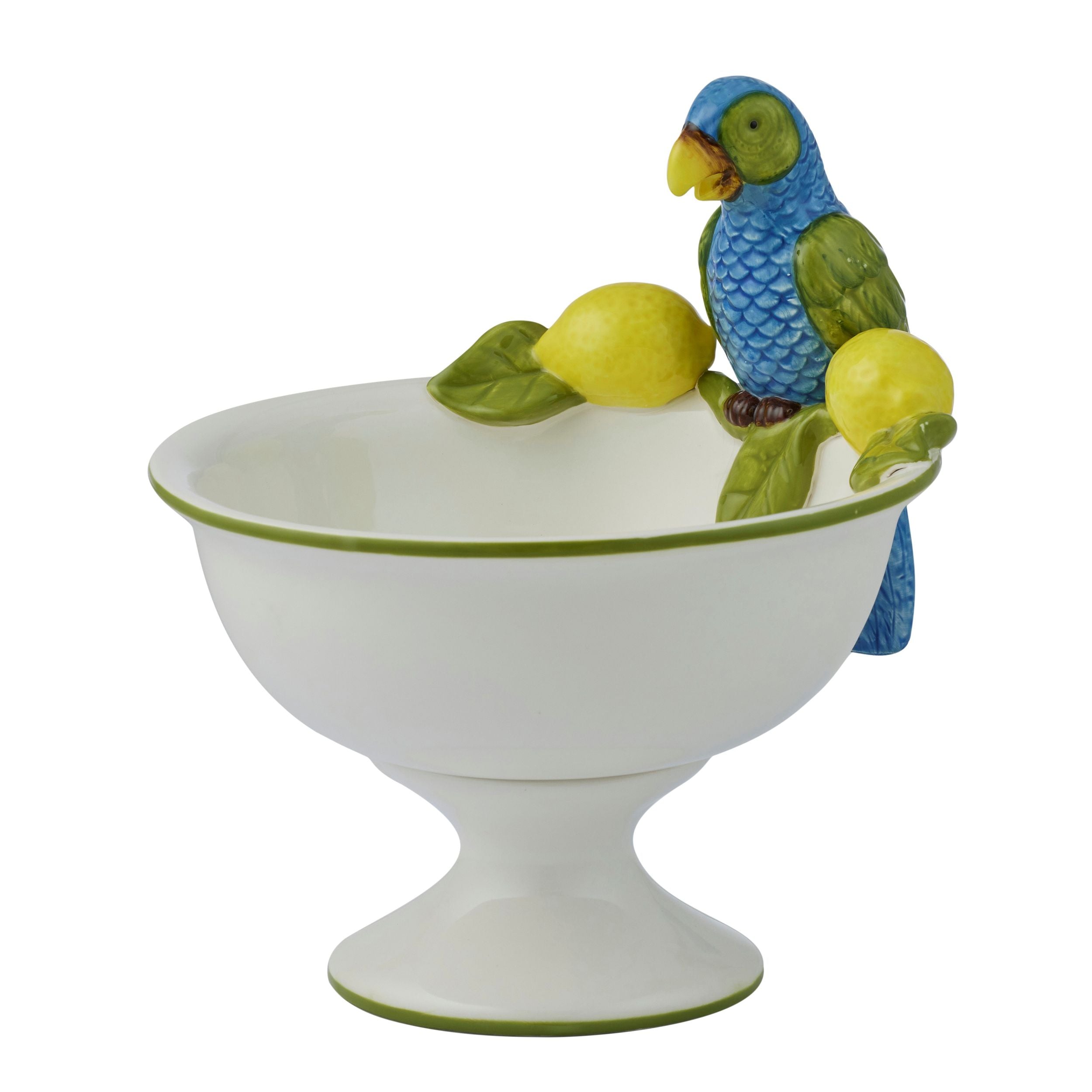 Assemble Limone Ceramic Footed Bowl