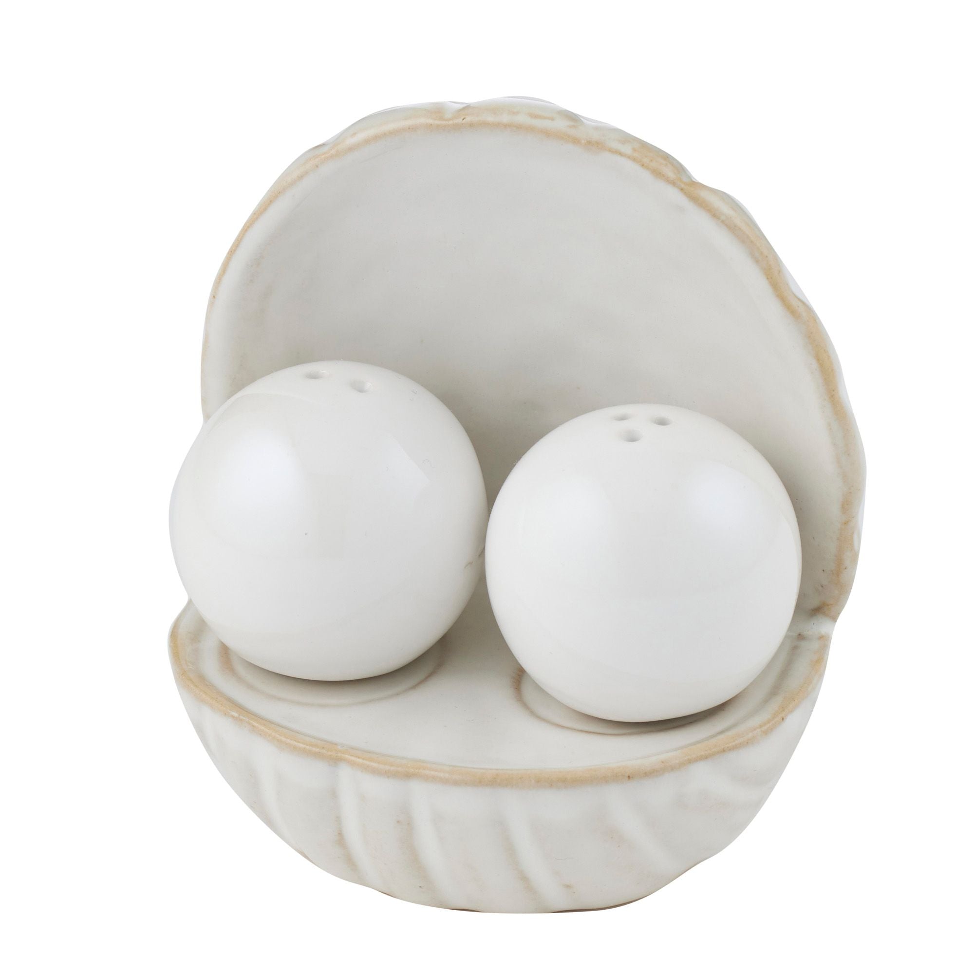 Assemble Pearl 3pc Ceramic S&P Set Natural