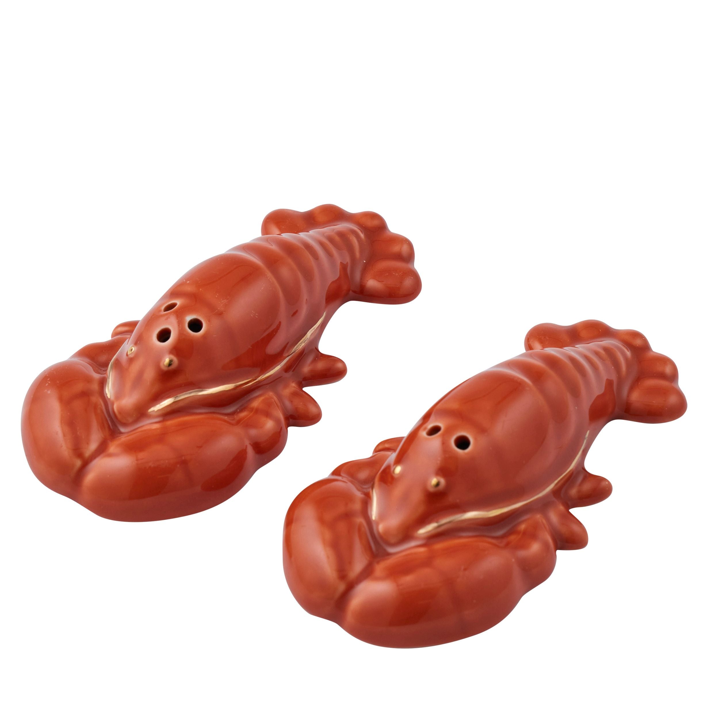 Assemble Lobster Set of 2 Ceramic S&P