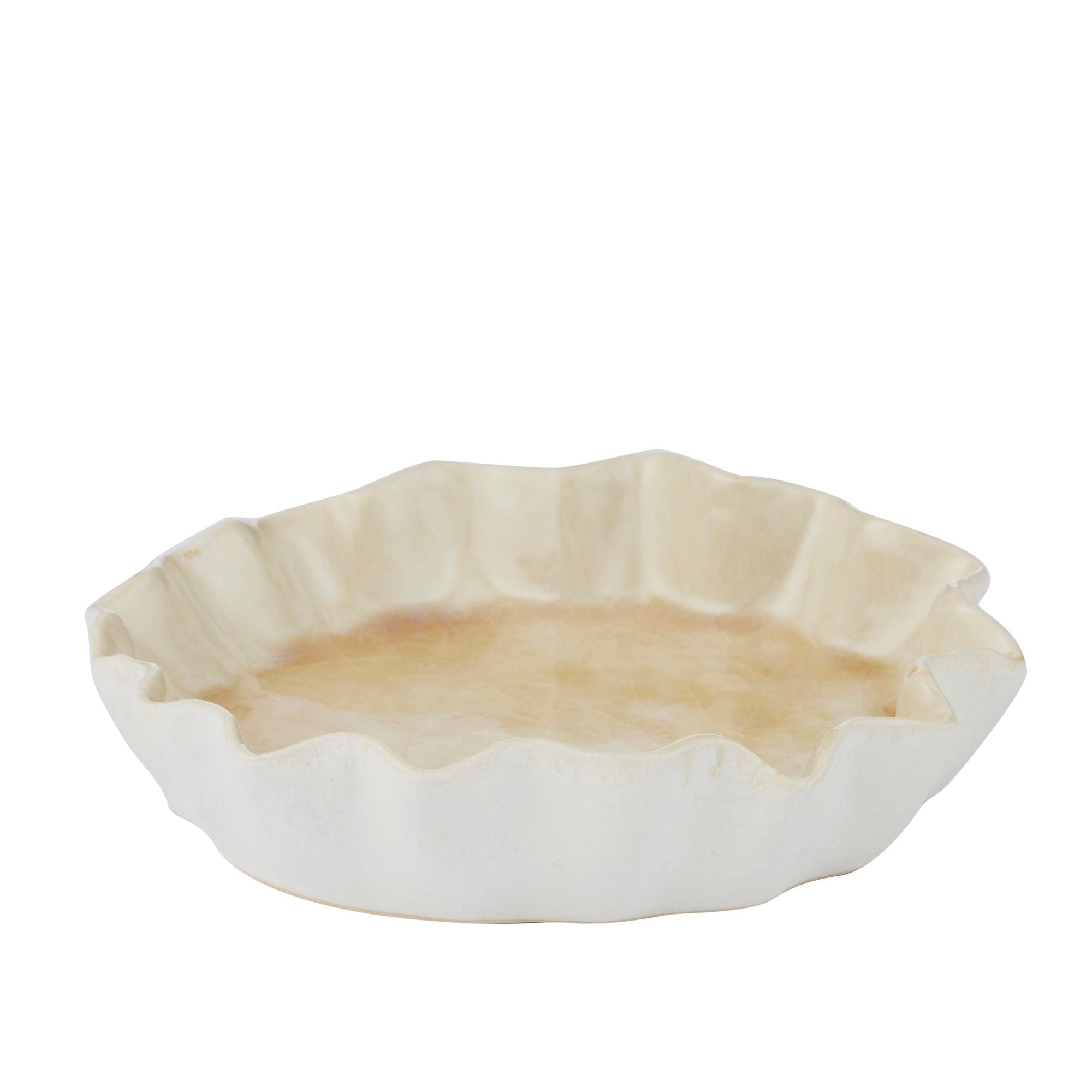 Assemble Urna Ceramic Dish 16.5x4cm Butter