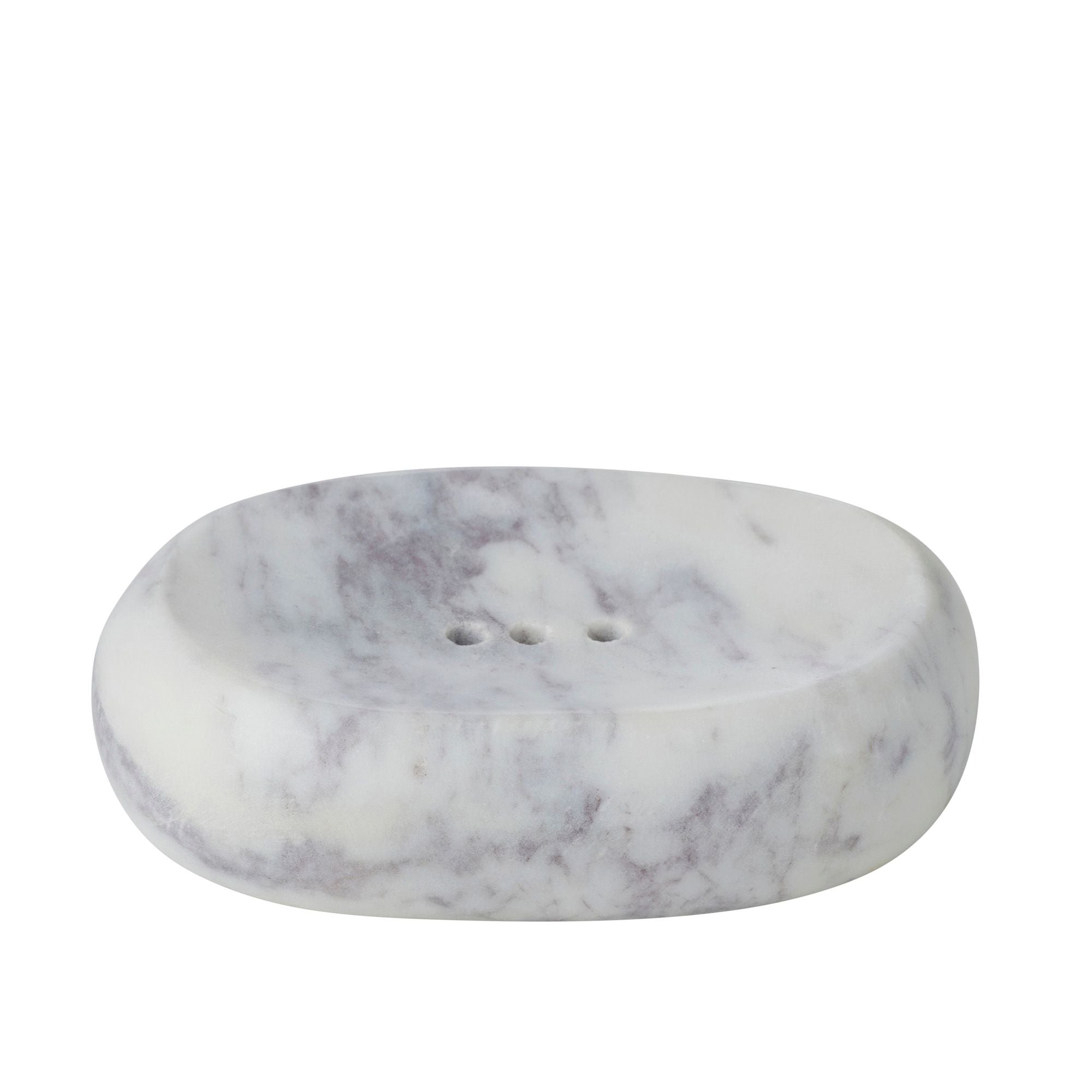 Coast To Coast Pyke Marble Soap Dish White
