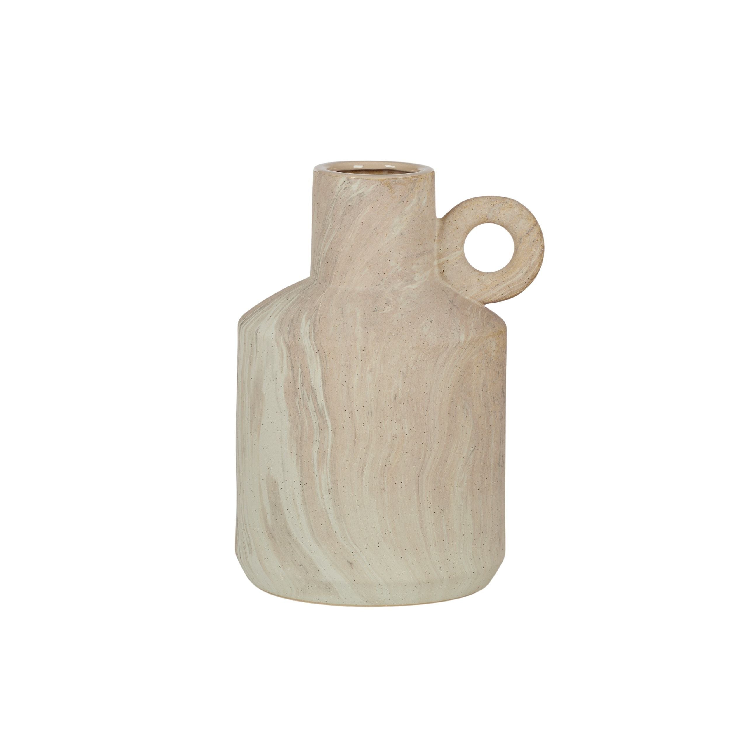 Coast To Coast Berat Ceramic Urn Vase Sand
