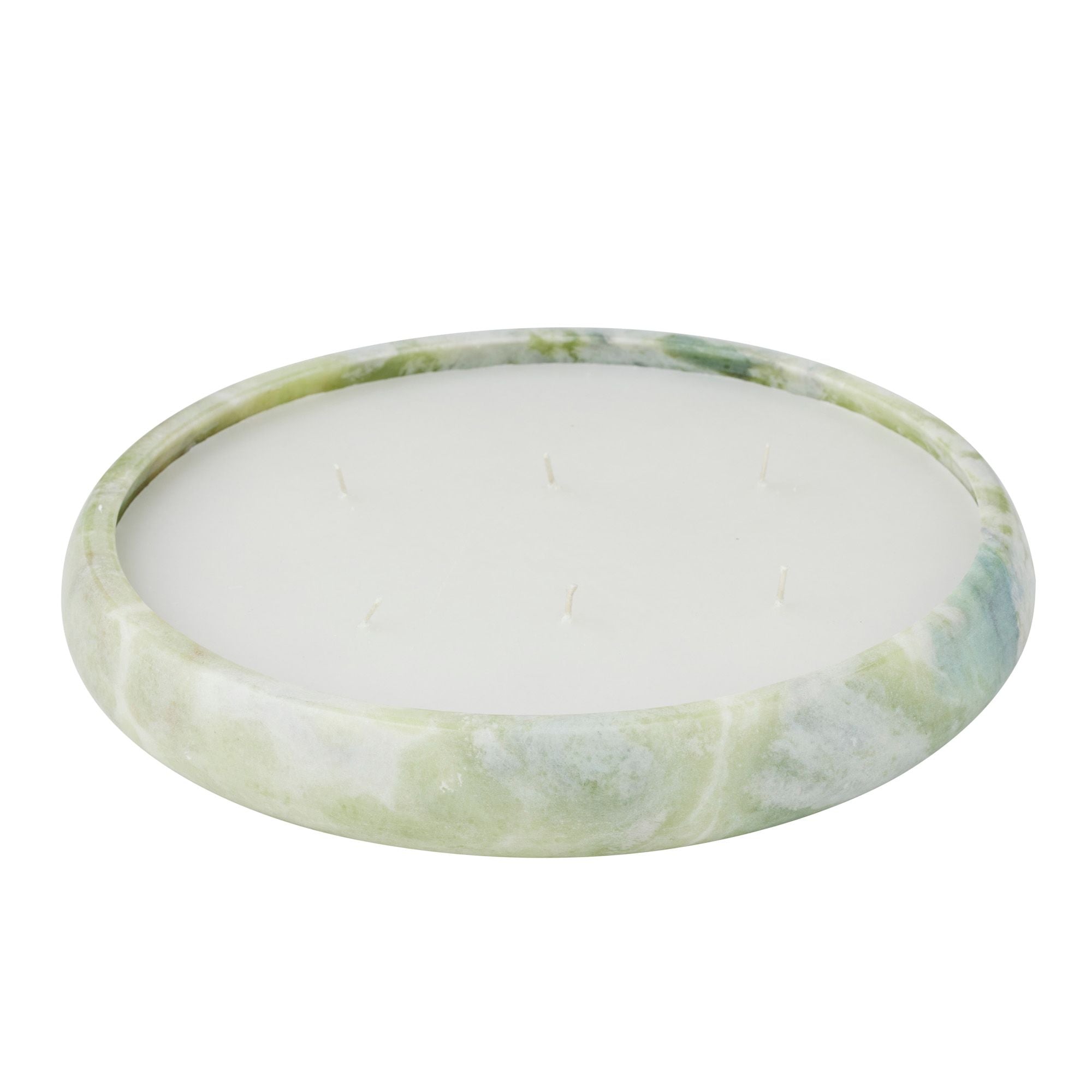Coast To Coast Sarang Marble Candle Bowl Sage