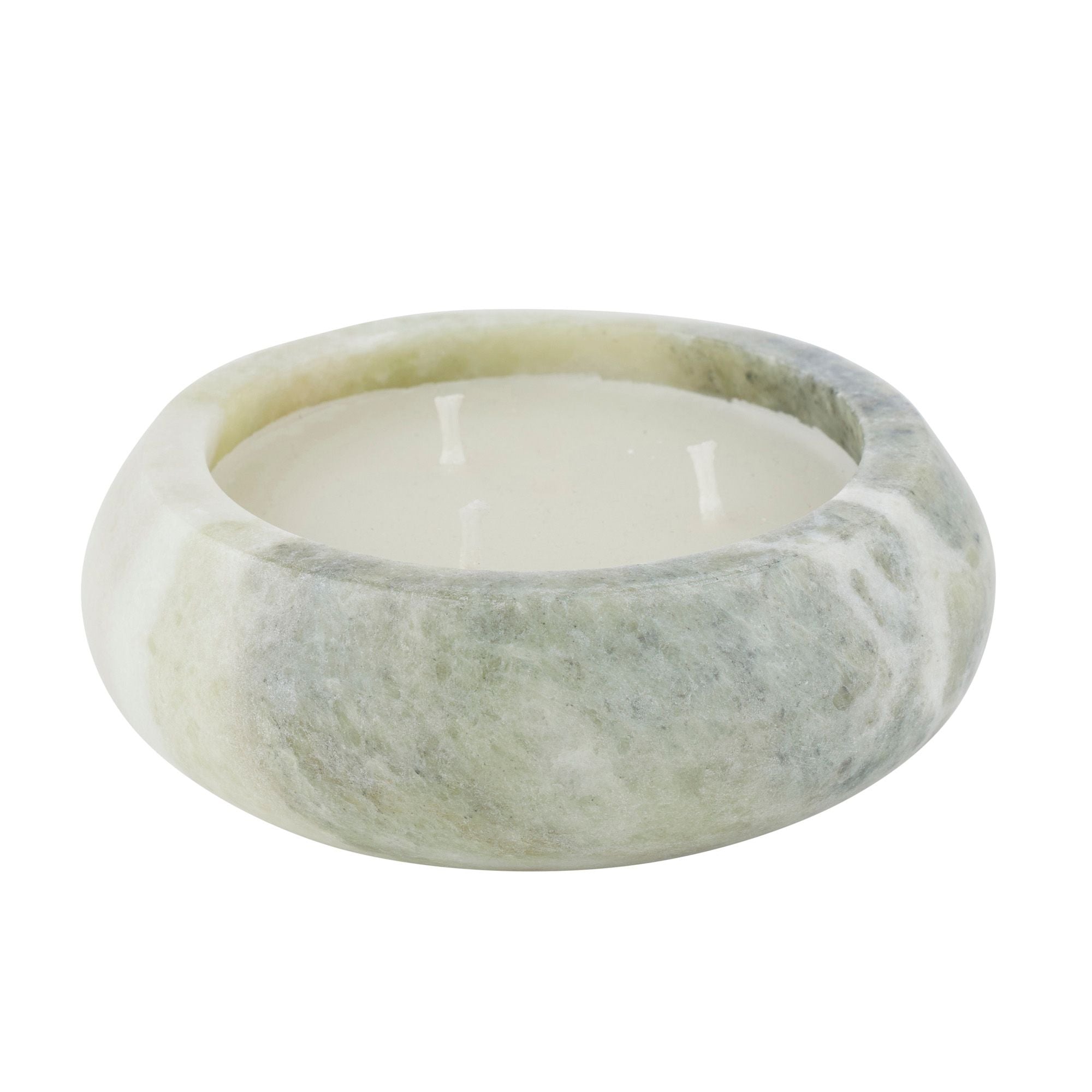 Coast To Coast Kamla Marble Candle Bowl Sage