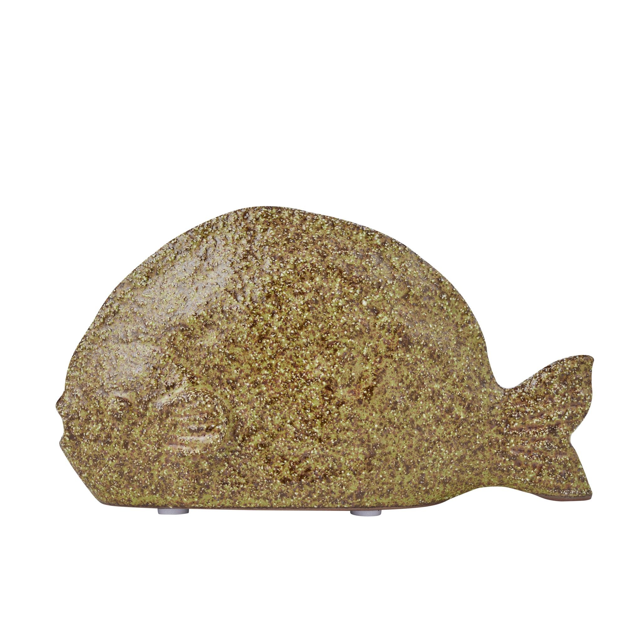 Coast To Coast Timor Ceramic Sculpture Olive