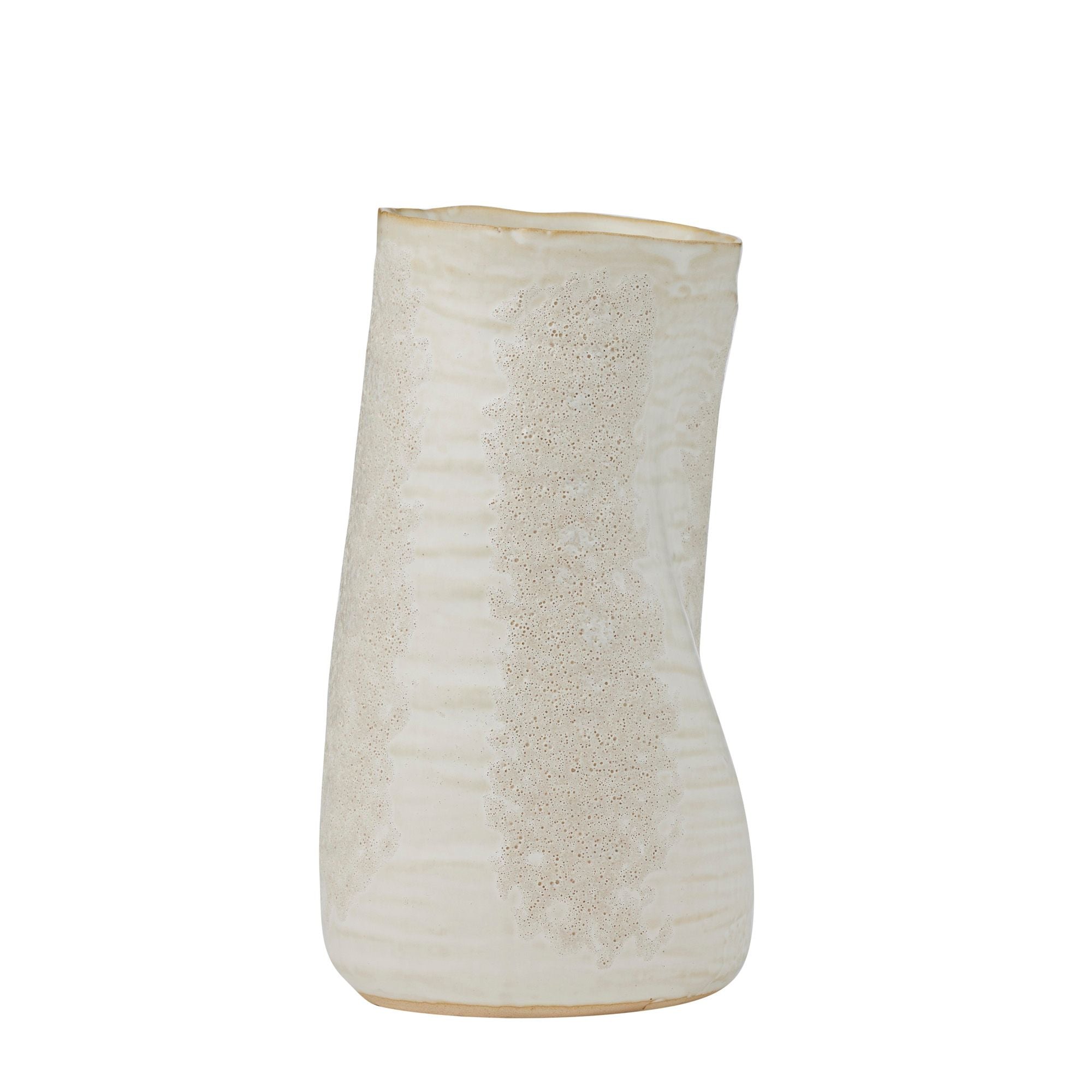 Coast To Coast Ester Ceramic Vase 11x19.5cm Ivory