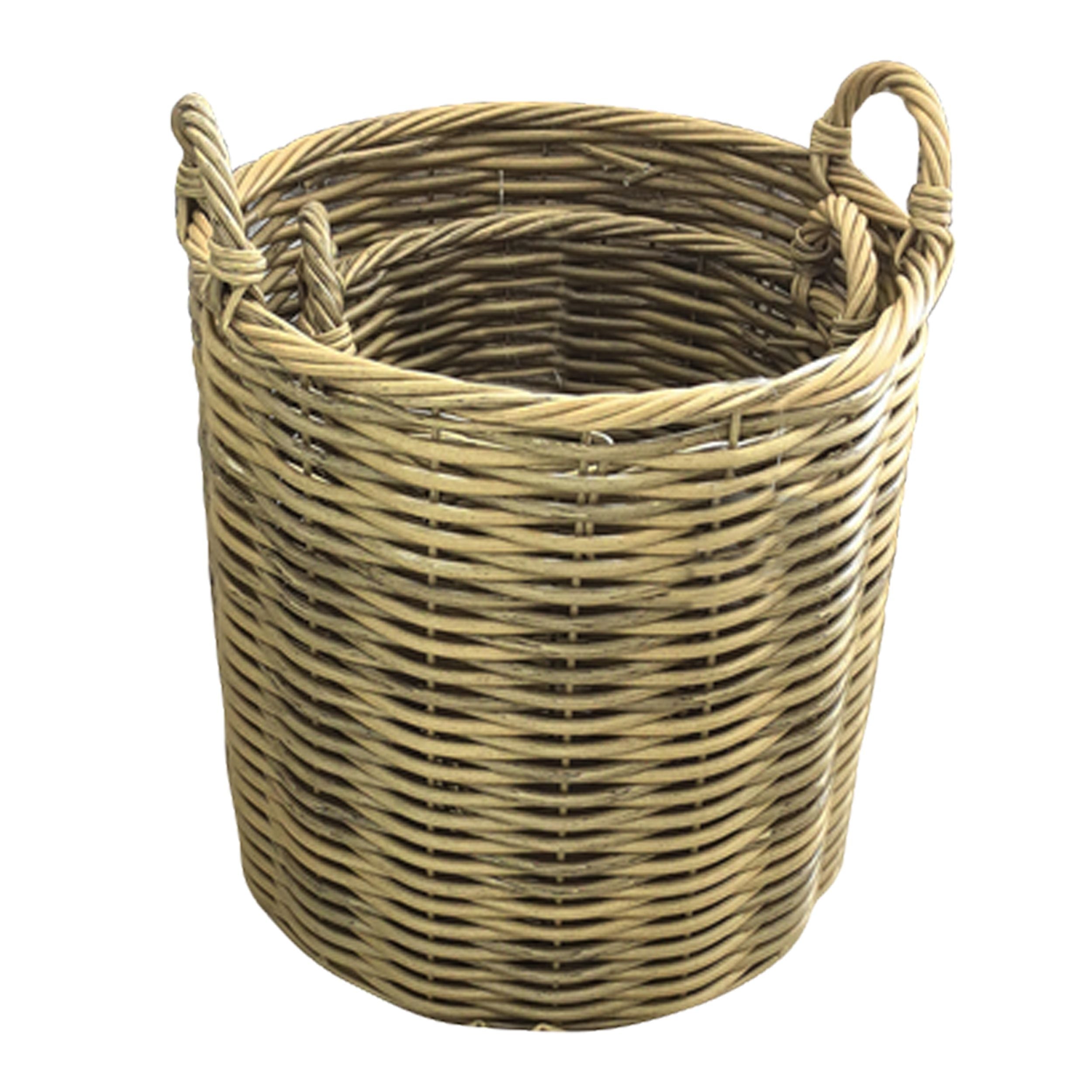 Life Botanic Straight Set of 2 PE Rattan Baskets