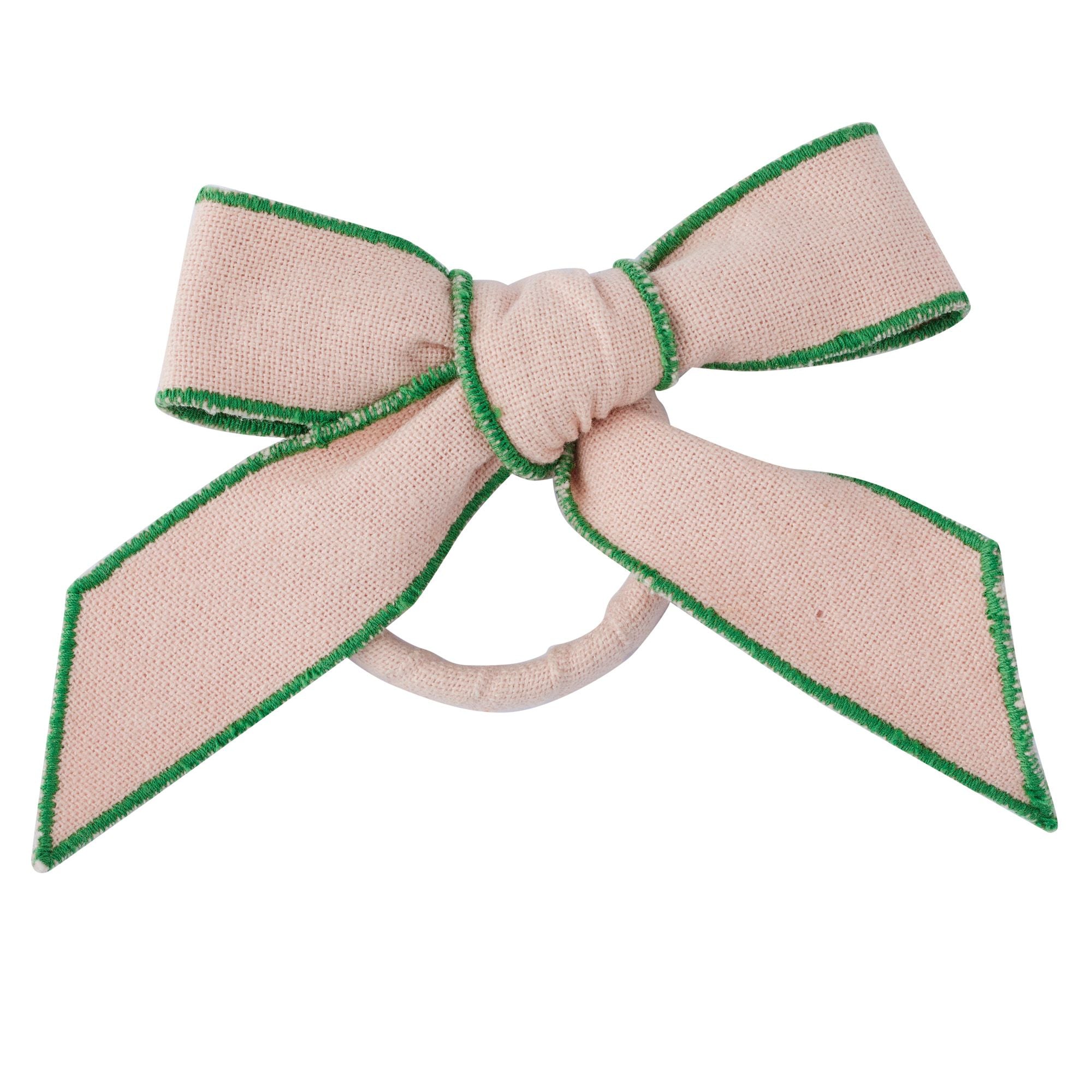 Assemble Milla Bow Napkin Ring Pink/Emerald