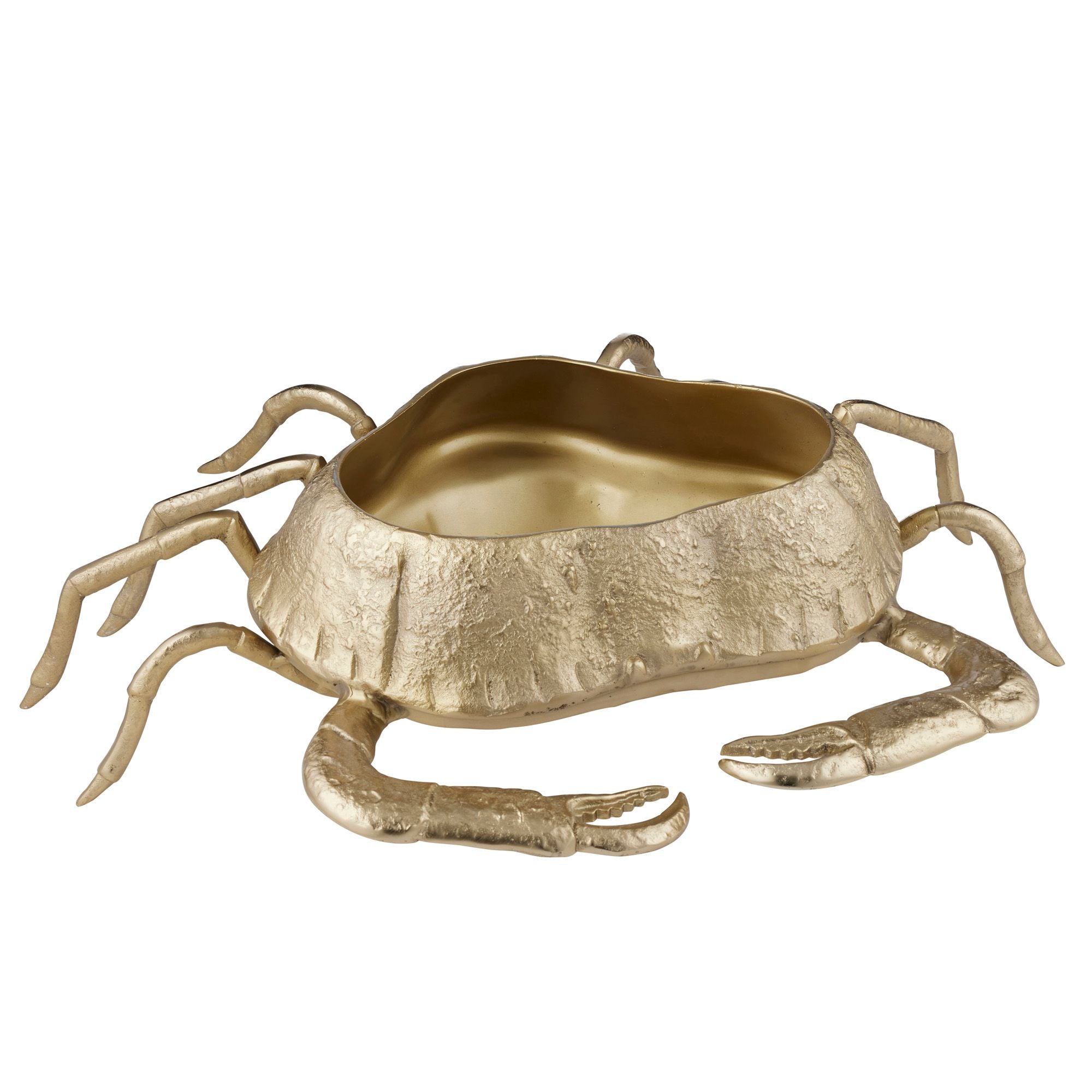 Assemble Crab Metal Ice Bucket Gold